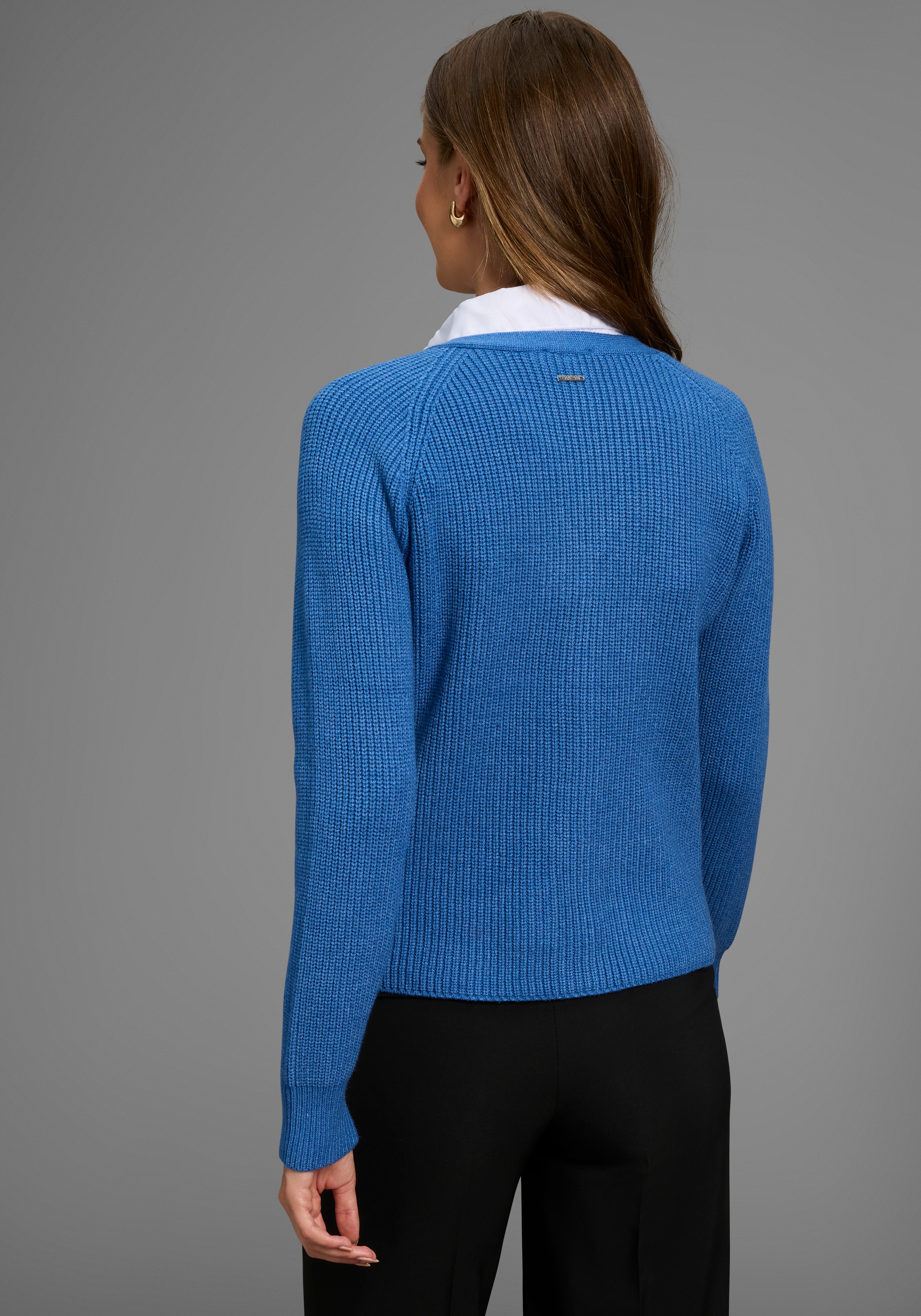 HECHTER PARIS Strickjacke, mit V-Ausschnitt - NEUE KOLLEKTION günstig online kaufen