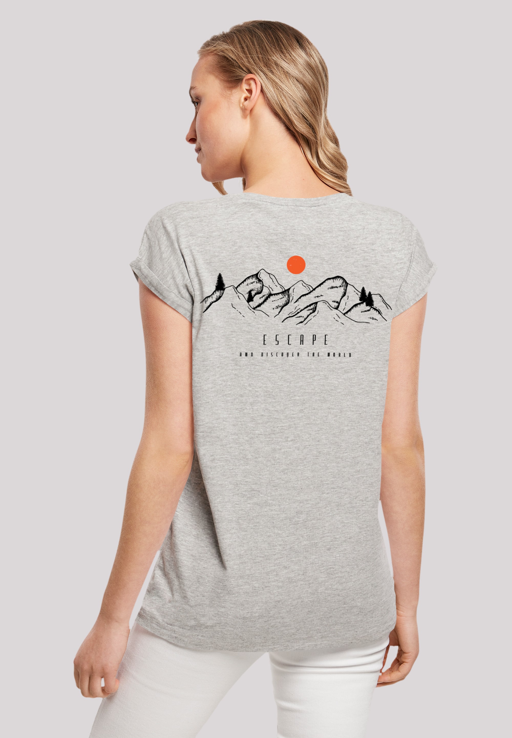 F4NT4STIC T-Shirt »Discover the world«, Print