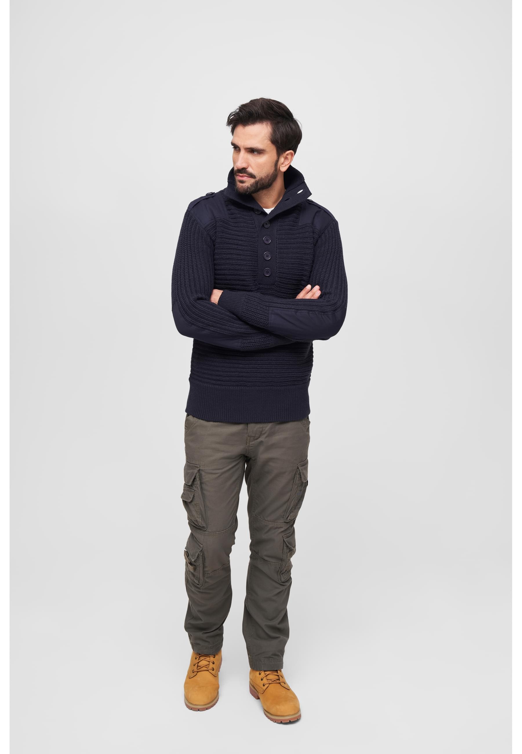 Brandit Rundhalspullover »Brandit Herren Alpin Pullover«, (1 tlg.)