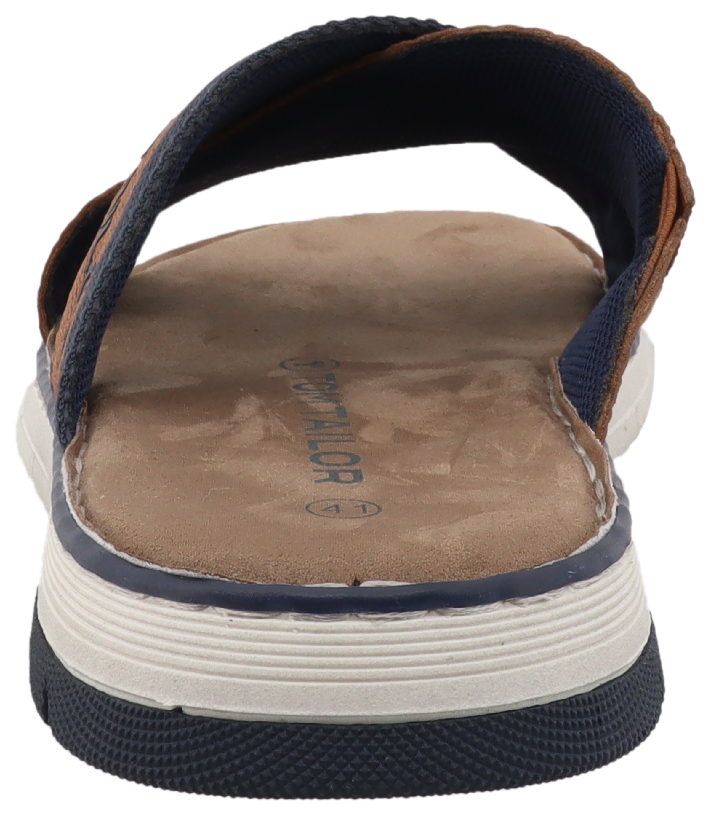 TOM TAILOR Pantolette, Sommerschuh, Schlupfschuh, Bequemschuh mit plakative günstig online kaufen