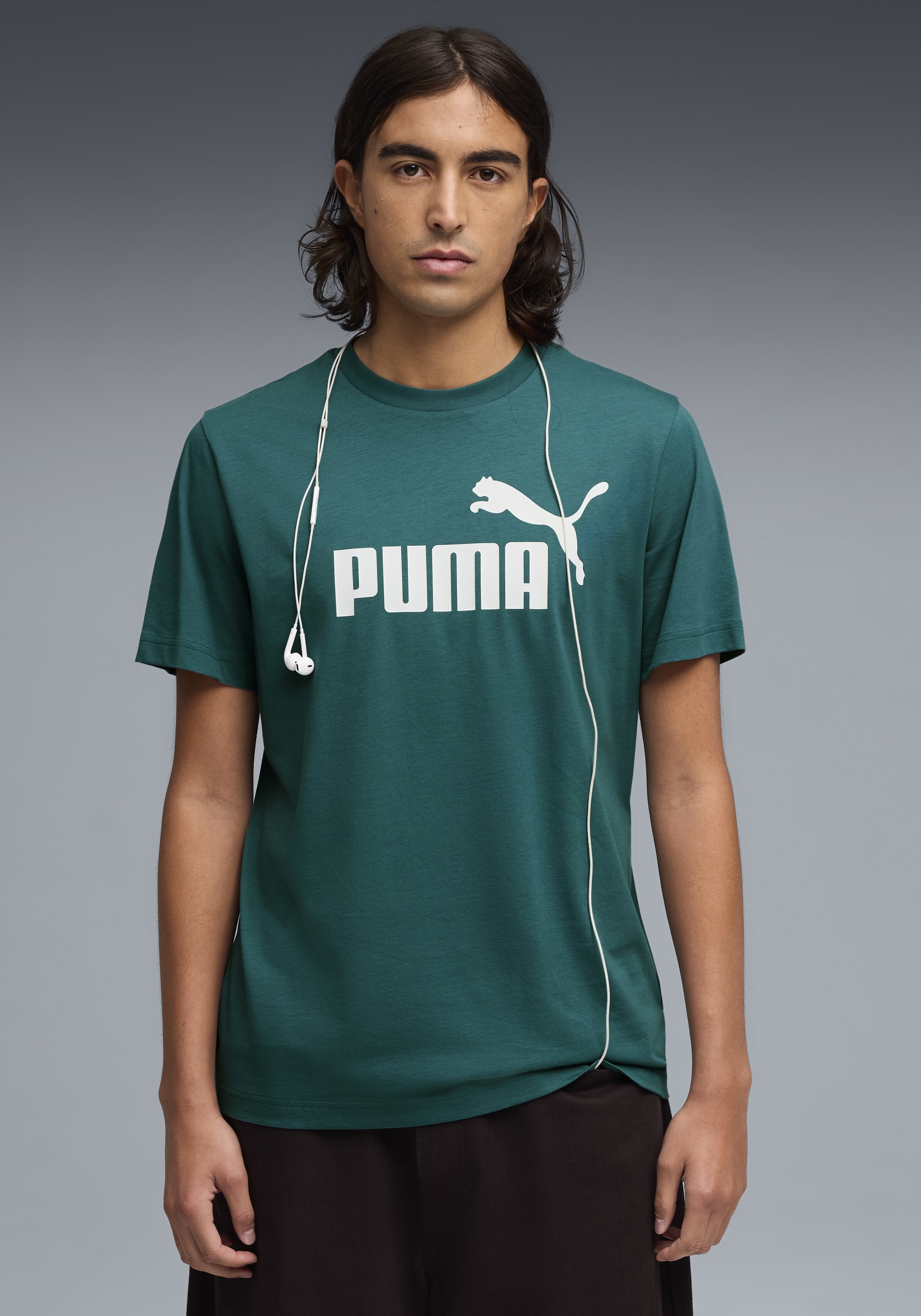PUMA T-Shirt "ESS NO. 1 LOGO TEE (S)" Regular Fit, Kurzarm, Rundhalsausschn günstig online kaufen