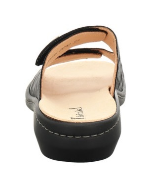 Think! Pantolette »CAMILLA« mit Klettverschlüssen TX8033
