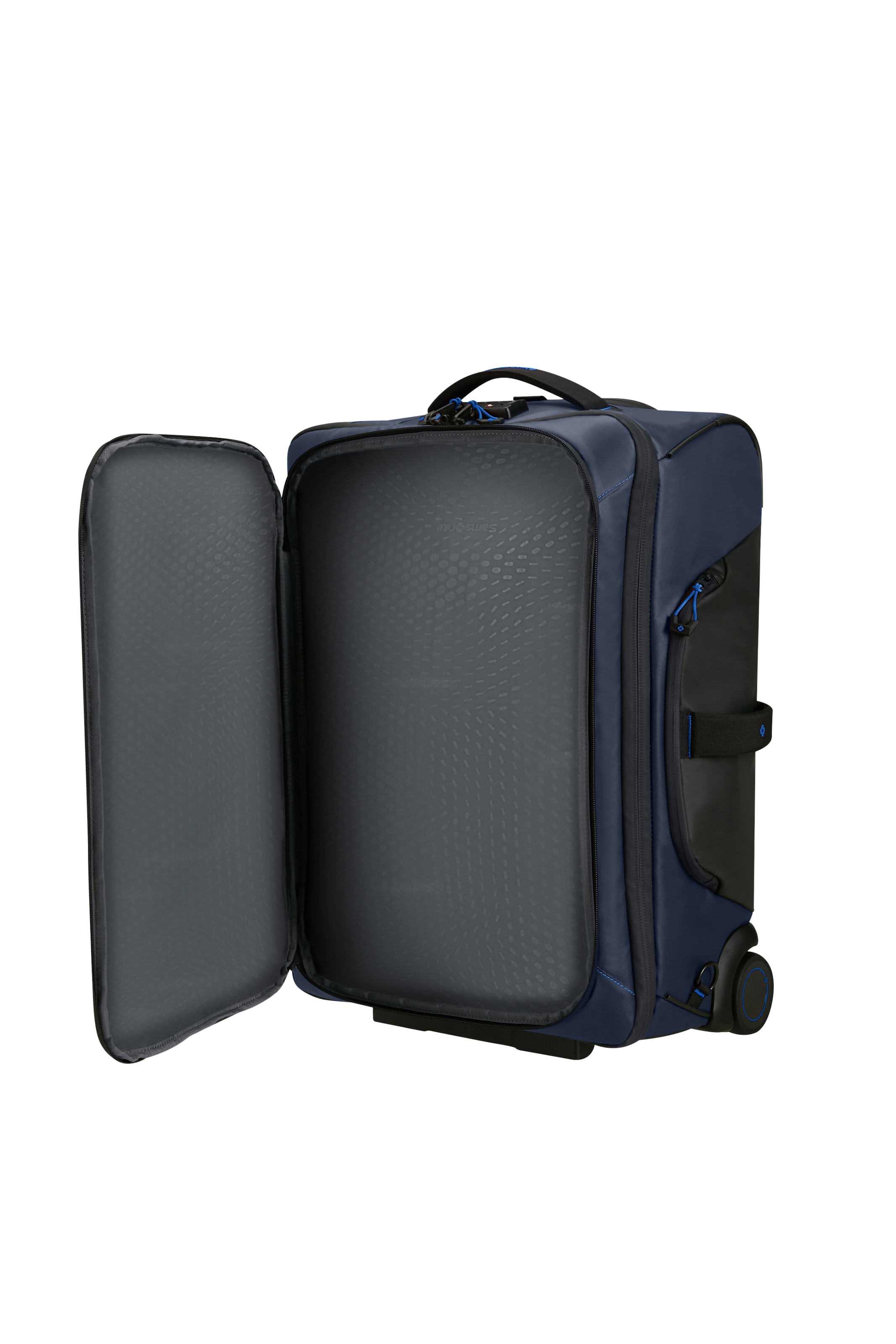 Samsonite Weichgepäck-Trolley »Prodiver 55« 51 l 2 Rollen aus robustem Nylon, mit praktischem Seitenfach, mit Regencover