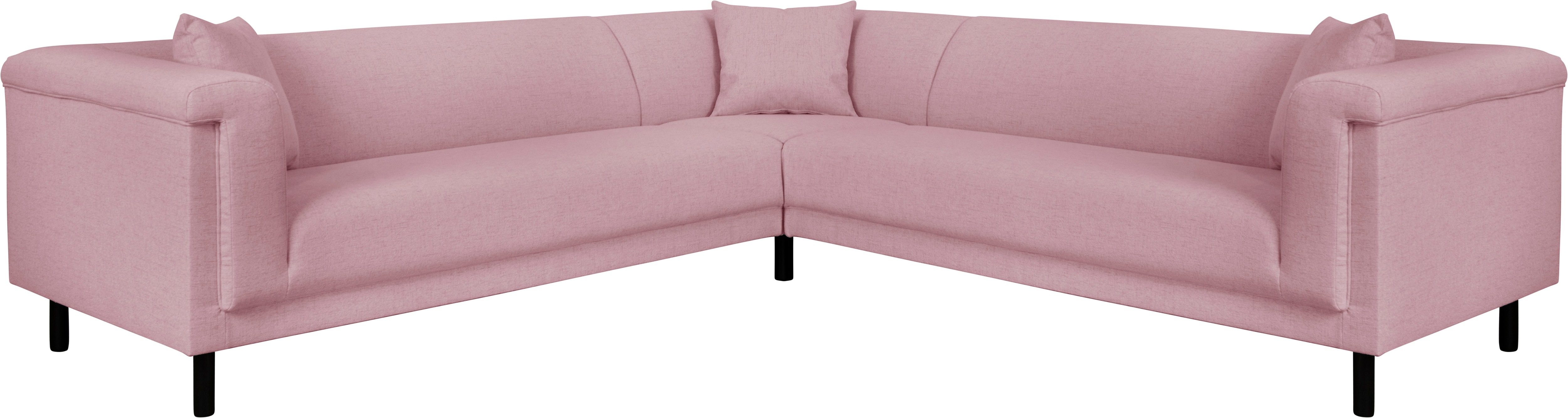 Thumbnail - Home affaire Ecksofa "AGNIA L-Form B/T/H: 244/244/71 cm" incl. Zierkissen, gleichschenklig, auch in Cord