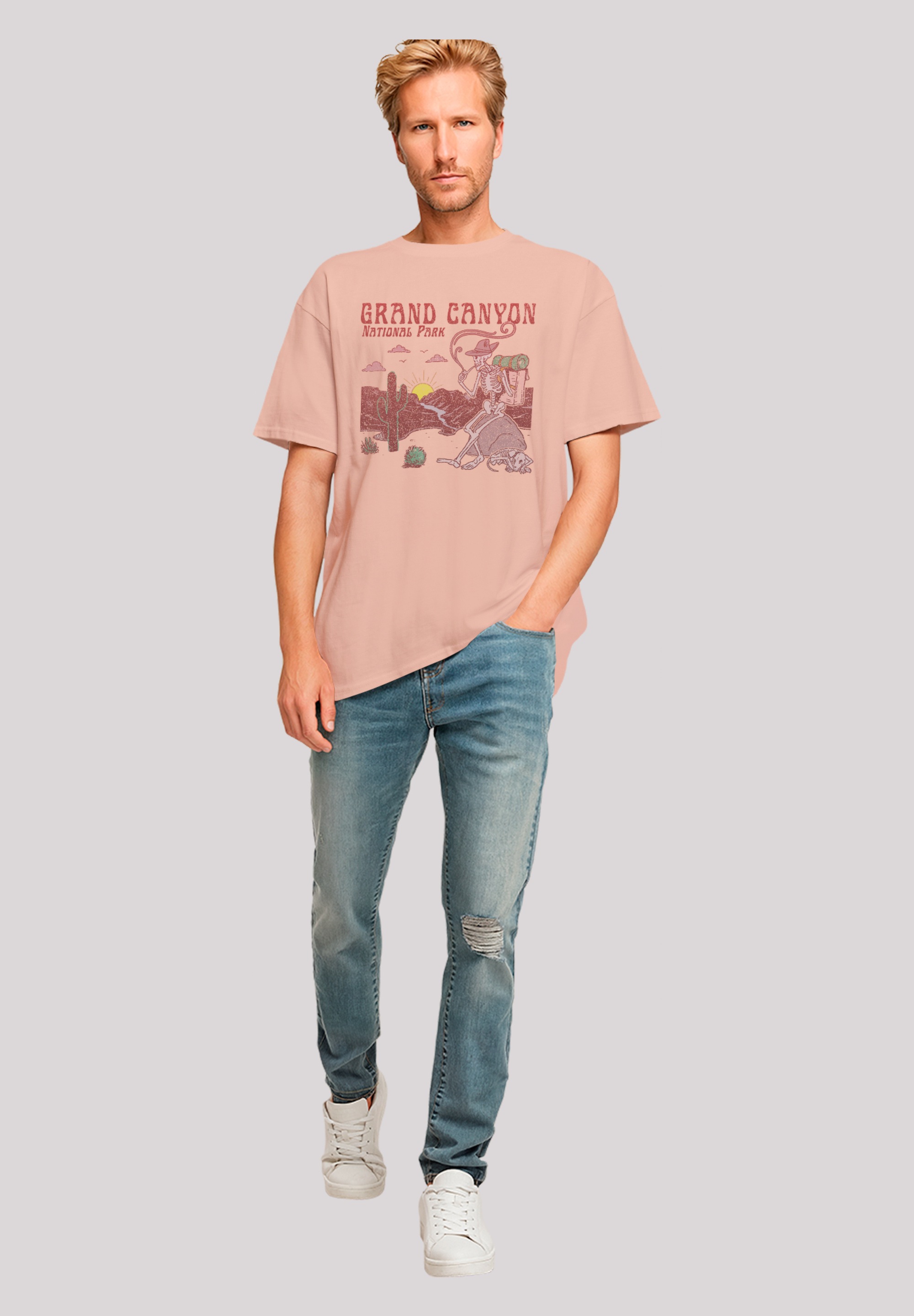 F4NT4STIC T-Shirt »US National Parks Grand Canyon Sunrise«, Premium Qualität