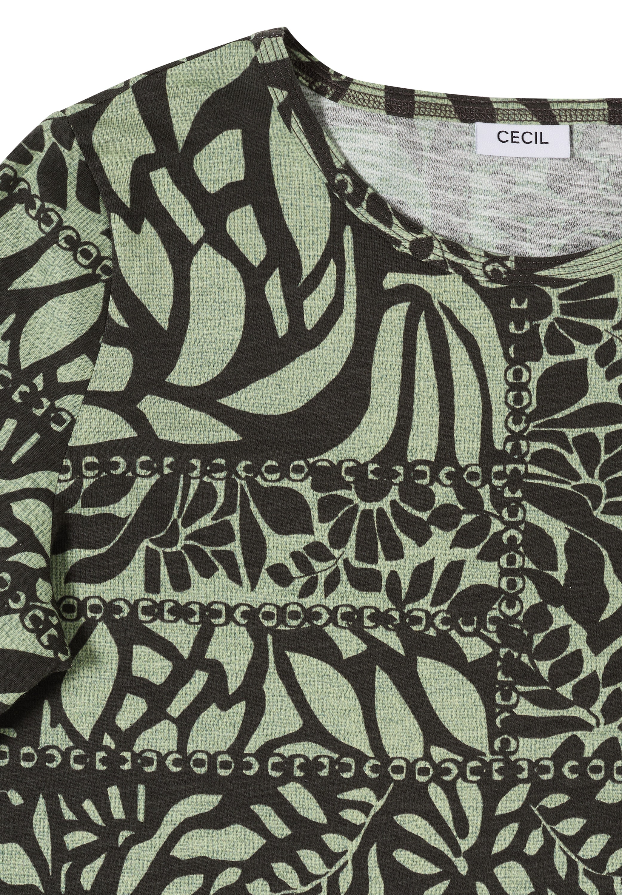 Cecil T-Shirt aus reiner Baumwolle