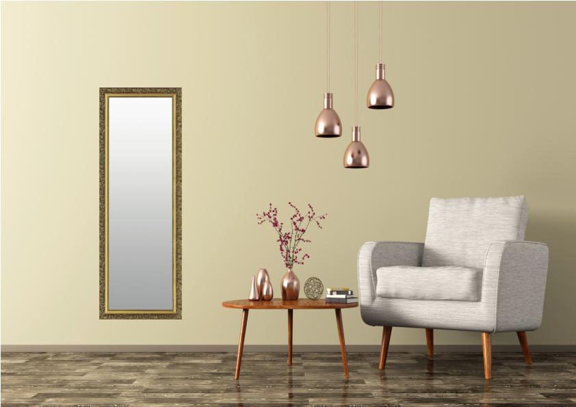 Wandspiegel, Leonique BAUR | gold Dekospiegel »Noyon«, (3 Metallrahmen, St.),