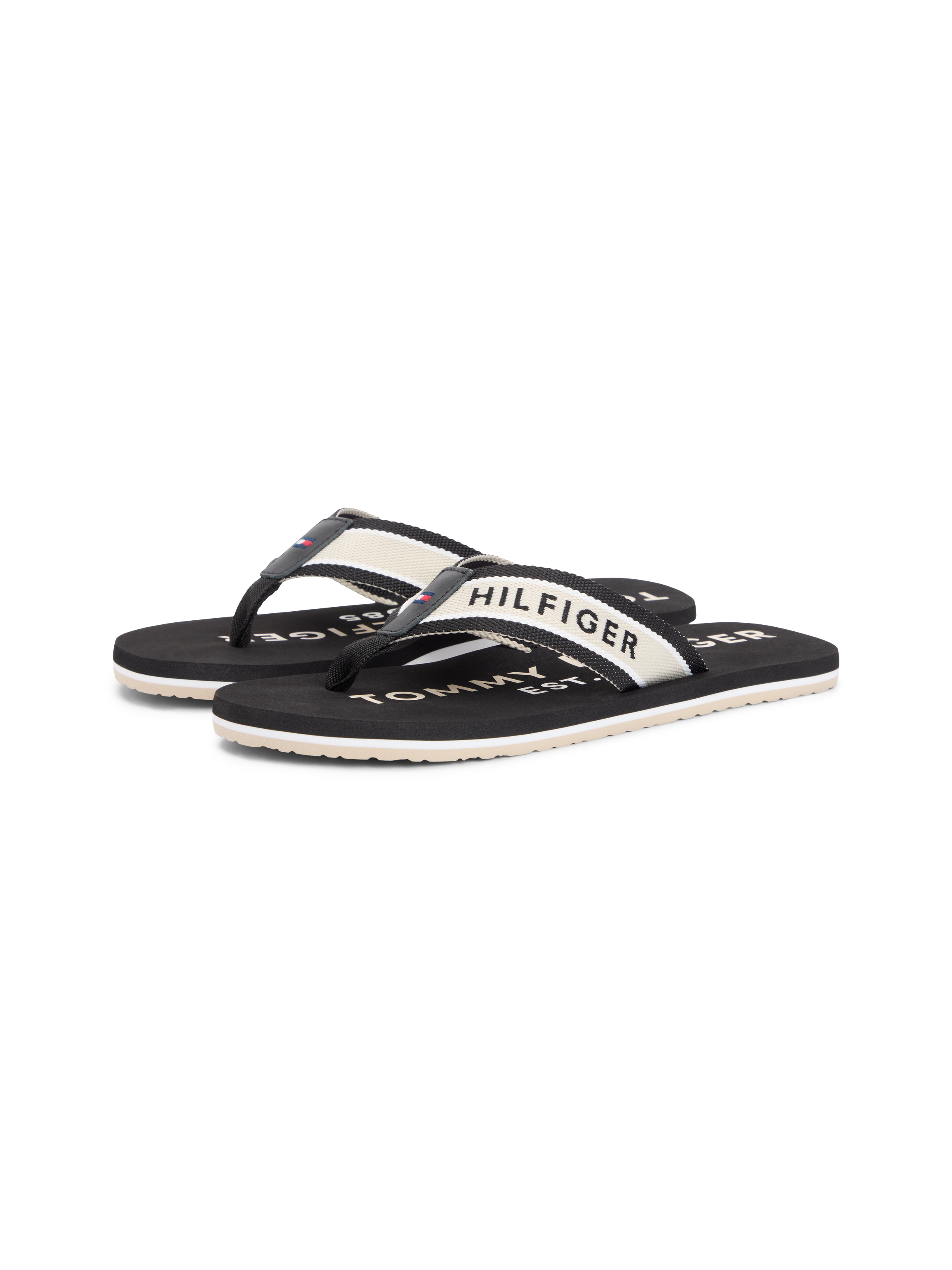 Tommy Hilfiger Zehentrenner "SPORTY HILFIGER BEACH SANDAL" Sommerschuh, Str günstig online kaufen