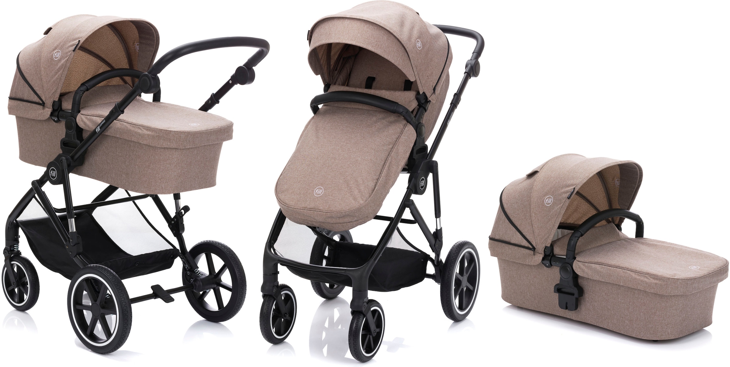 Fillikid Kombi-Kinderwagen »Kinderwagenset Fill...