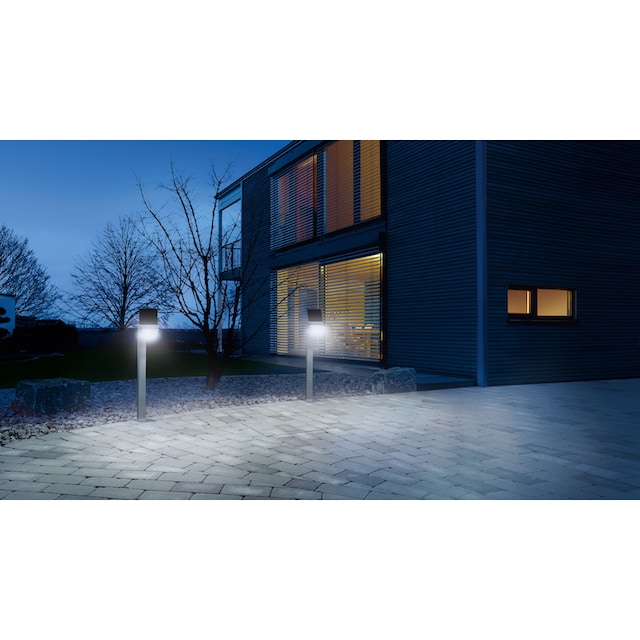 steinel LED Außen-Stehlampe »XSOLAR«, 140Â° Bewegungsmelder,  Netzunabhängig, LiFe-Akku, Höhenverstellbar bestellen | BAUR