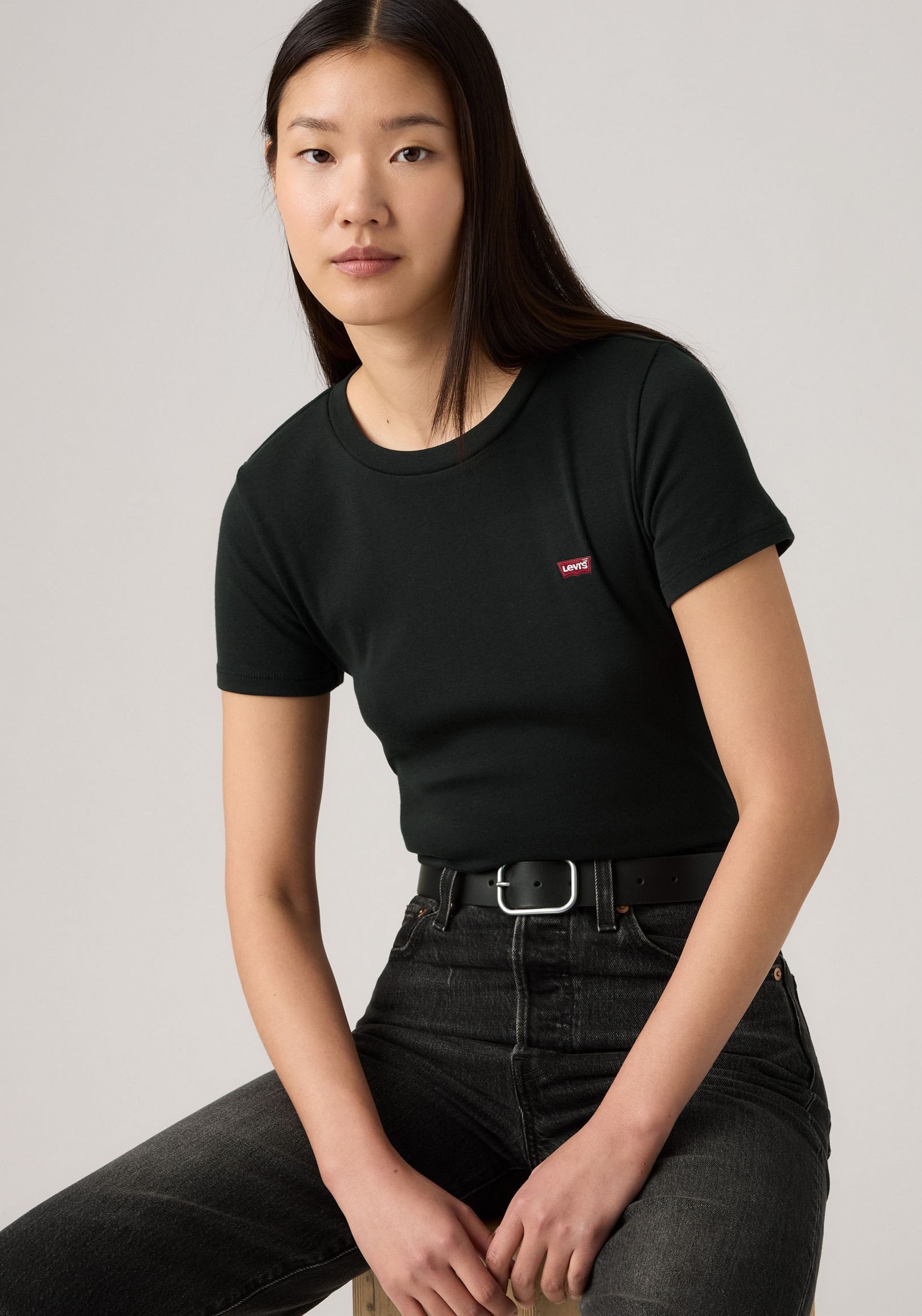 Levis T-Shirt "3PACK ESSENTIAL S" Packung, 3er, 3 Stk. in 3 Farben günstig online kaufen