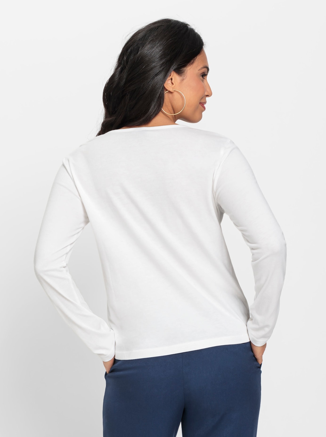 Thumbnail - Lady Langarmshirt "Shirt" 1 Stk.