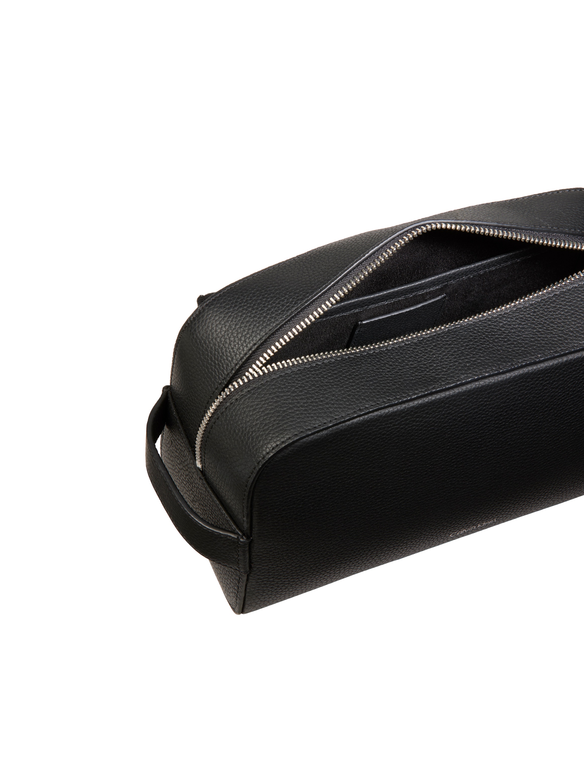 Calvin Klein Kulturbeutel »FOIL EMBOSS« Waschbeutel, Kosmetiktasche, Kulturtasche mit Trageschlaufe
