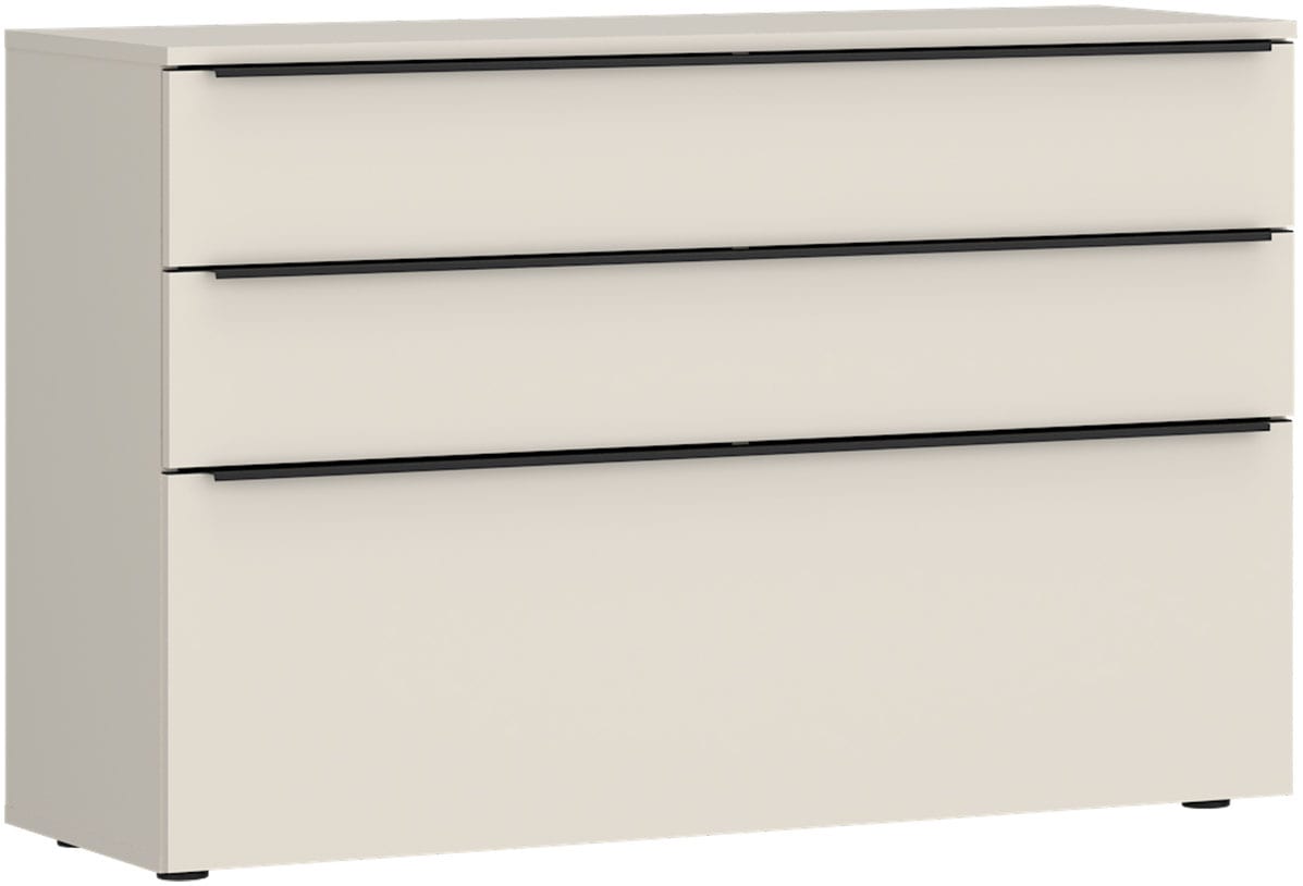 TOM TAILOR HOME Kommode Lowboard, Breite 110 cm,1 Klappe,2 Schubladen, viel Stauraum