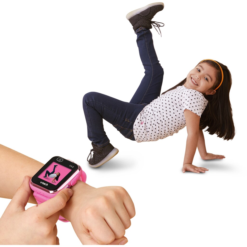 Vtech® Lernspielzeug »KidiZoom Smart Watch DX2, pinkflower«