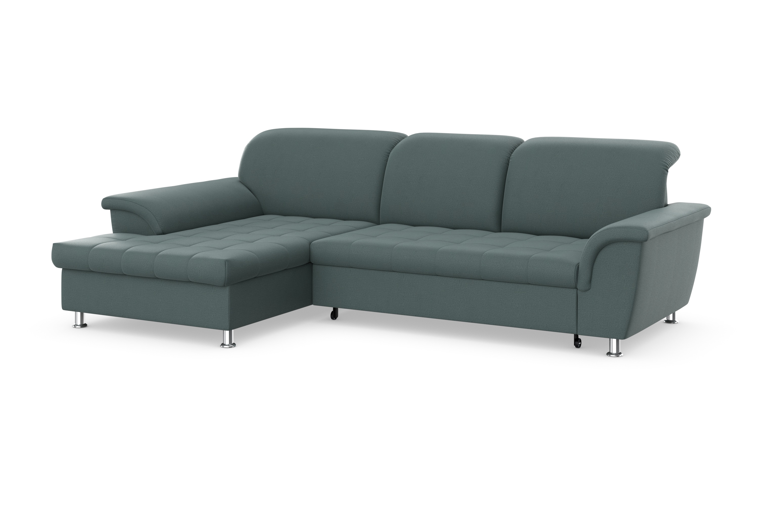 Thumbnail - DOMO collection Ecksofa Franzi, wahlweise mit Bettfunktion, Bettkasten und Kopfteilverstellung