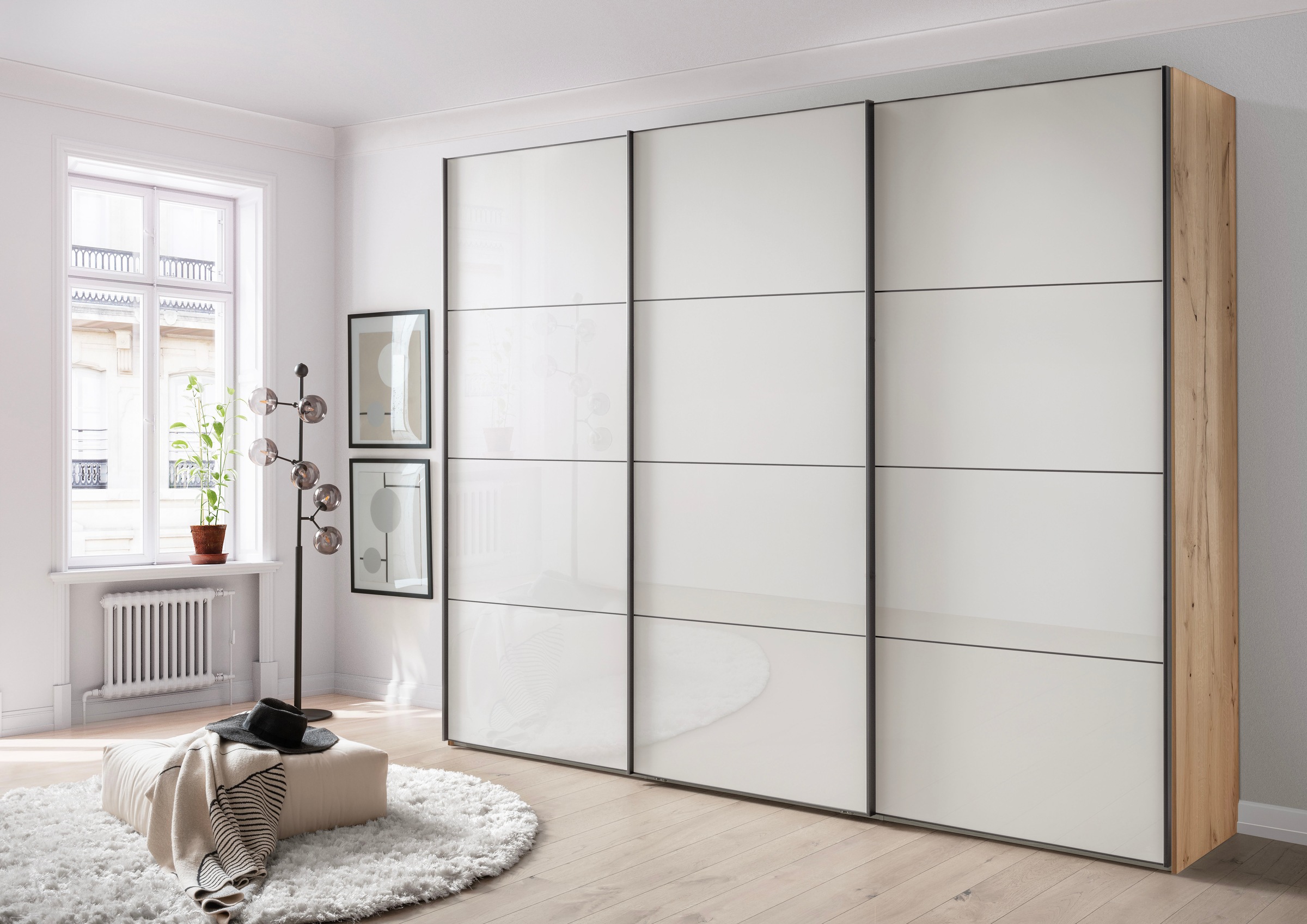 WIEMANN Schwebetürenschrank "Phoenix, Made in Germany, modernes Design, Hig günstig online kaufen