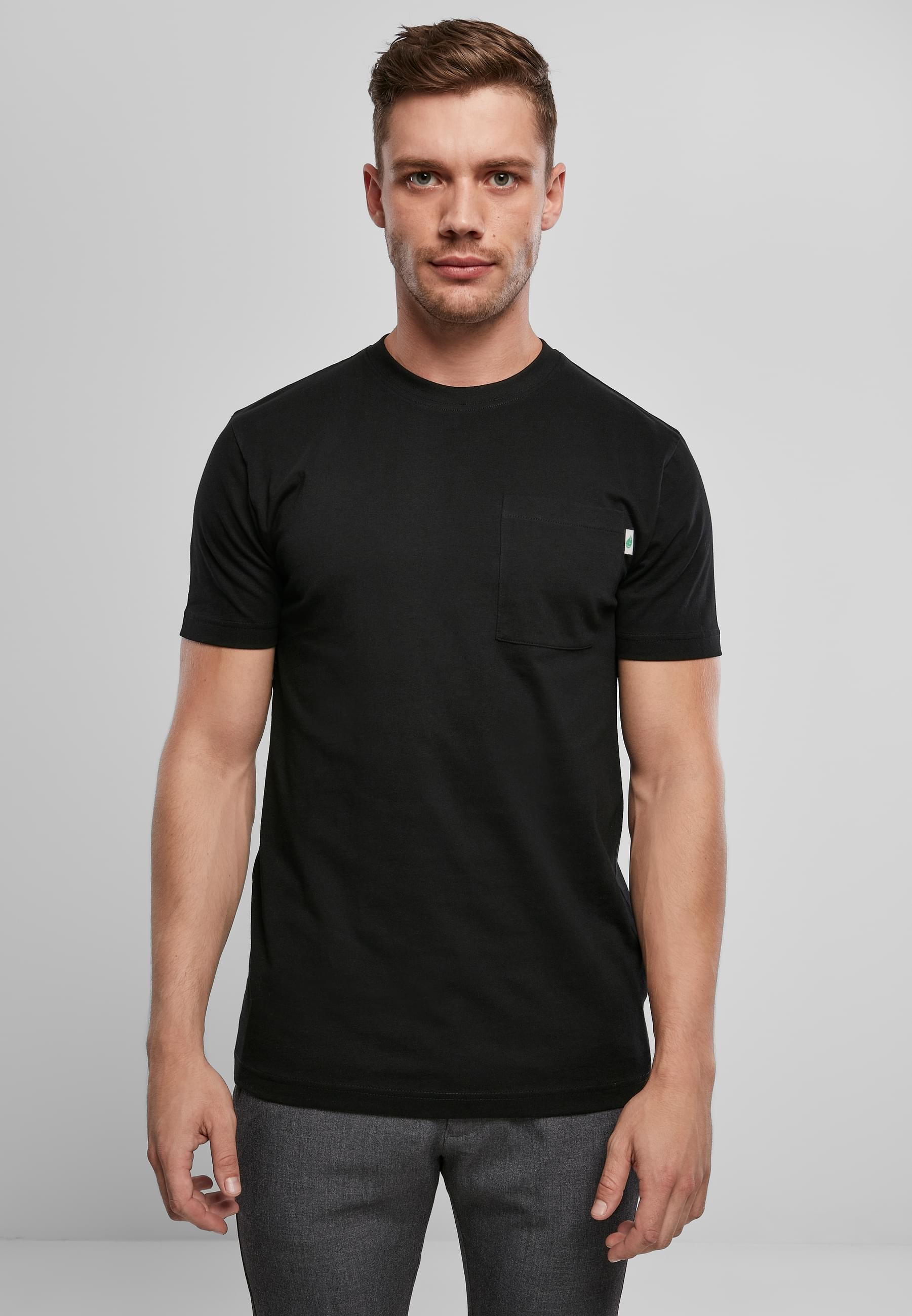 URBAN CLASSICS T-Shirt »Urban Classics Herren Organic Cotton Basic Pocket Tee« 1 Stk.