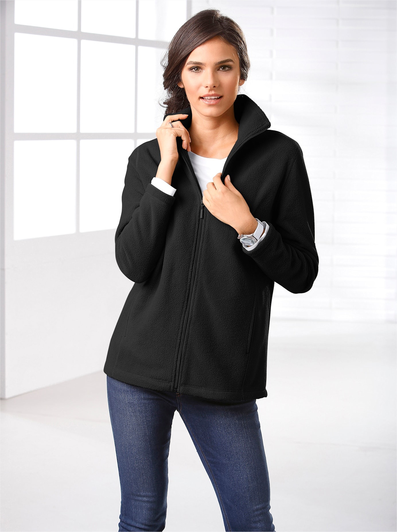 Classic Basics Fleecejacke günstig online kaufen