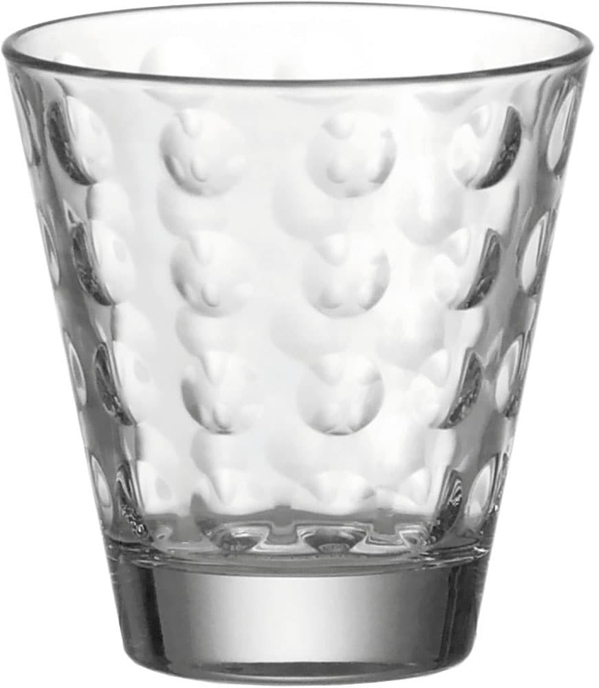 LEONARDO Gläser-Set »OPTIC«, (Set, 6 tlg.), 215 ml, 6-teilig