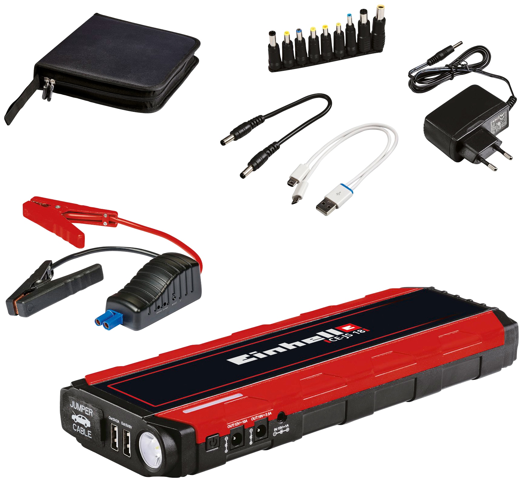 600 A 8000 Mah Auto-starthilfe: Powerbank, Luftkompressor