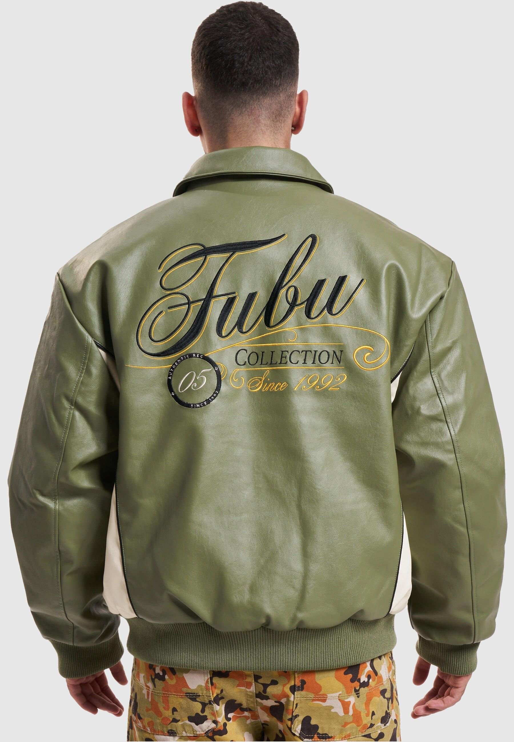 Fubu Collegejacke »Herren FM234-008-2 FUBU FB Initials Leather