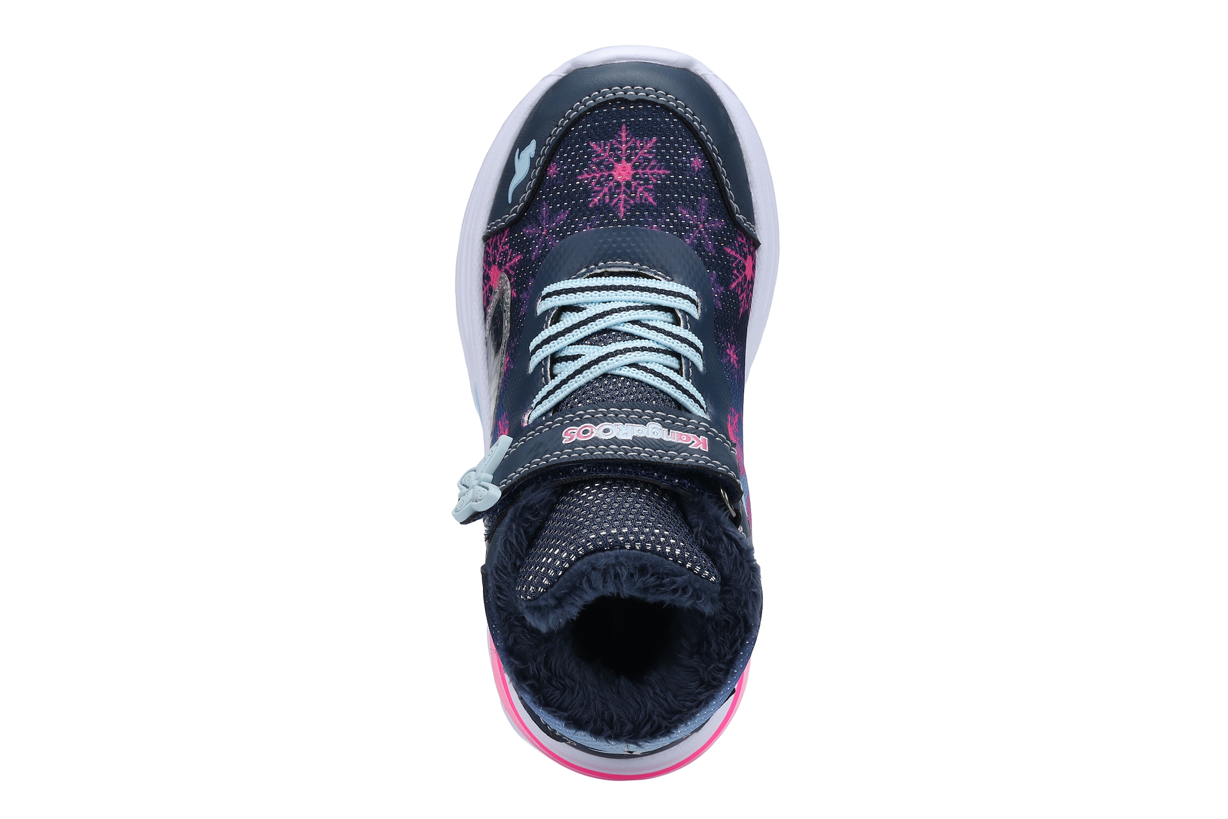 KangaROOS Sneaker »K-SLG ADONIS MID EV«  Blinkschuh mit Warmfutter