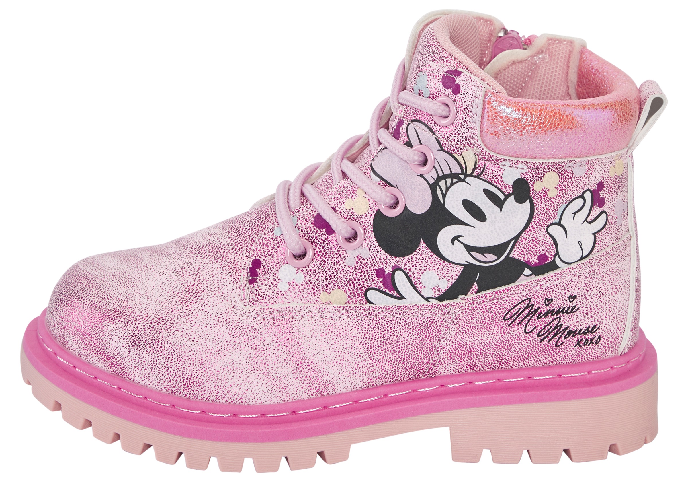 Disney Schnürboots "MINNIE" Winterschuhe, Winterboots, Schnürstiefel, Winte günstig online kaufen