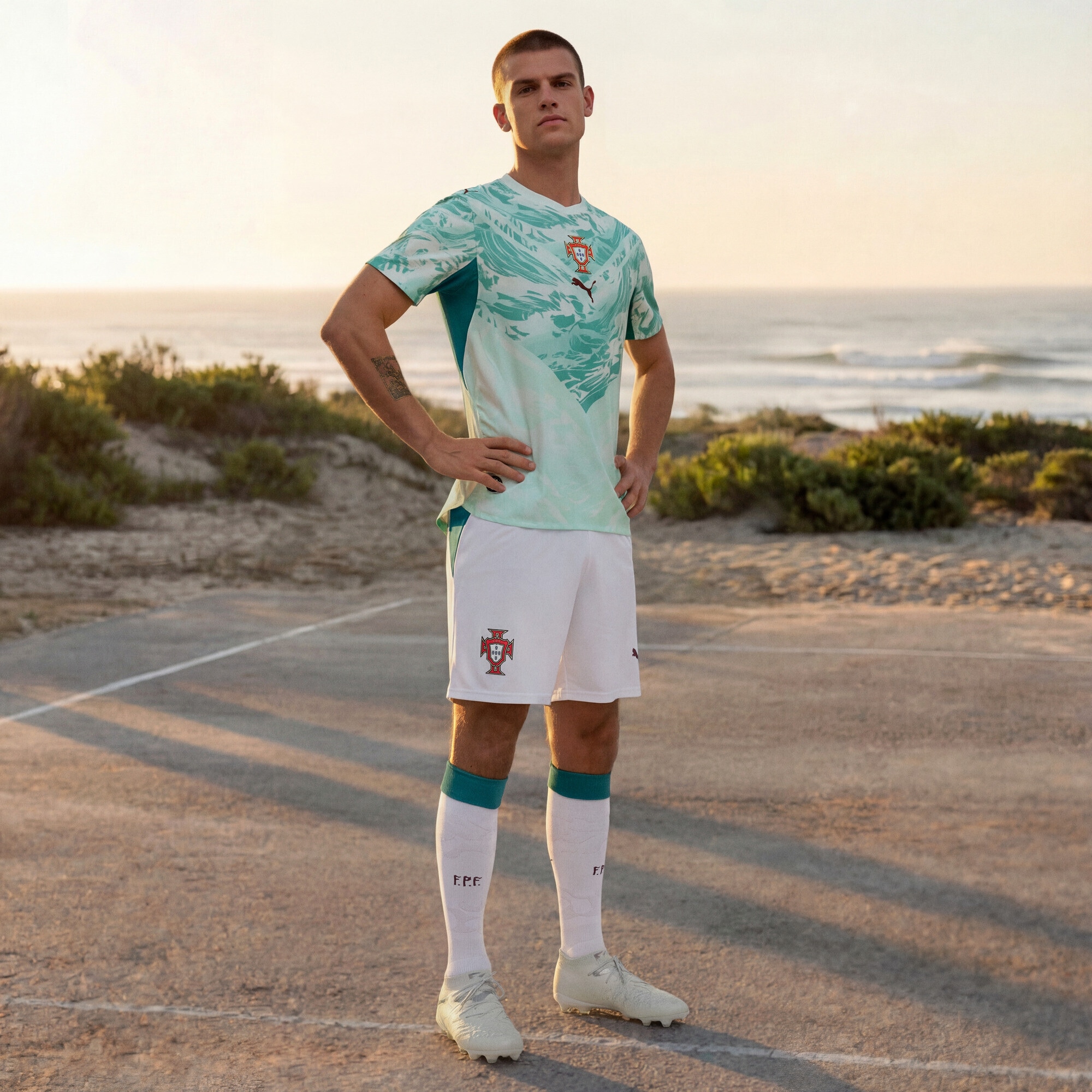 PUMA Sporthose »Portugal 2026 Shorts Herren«
