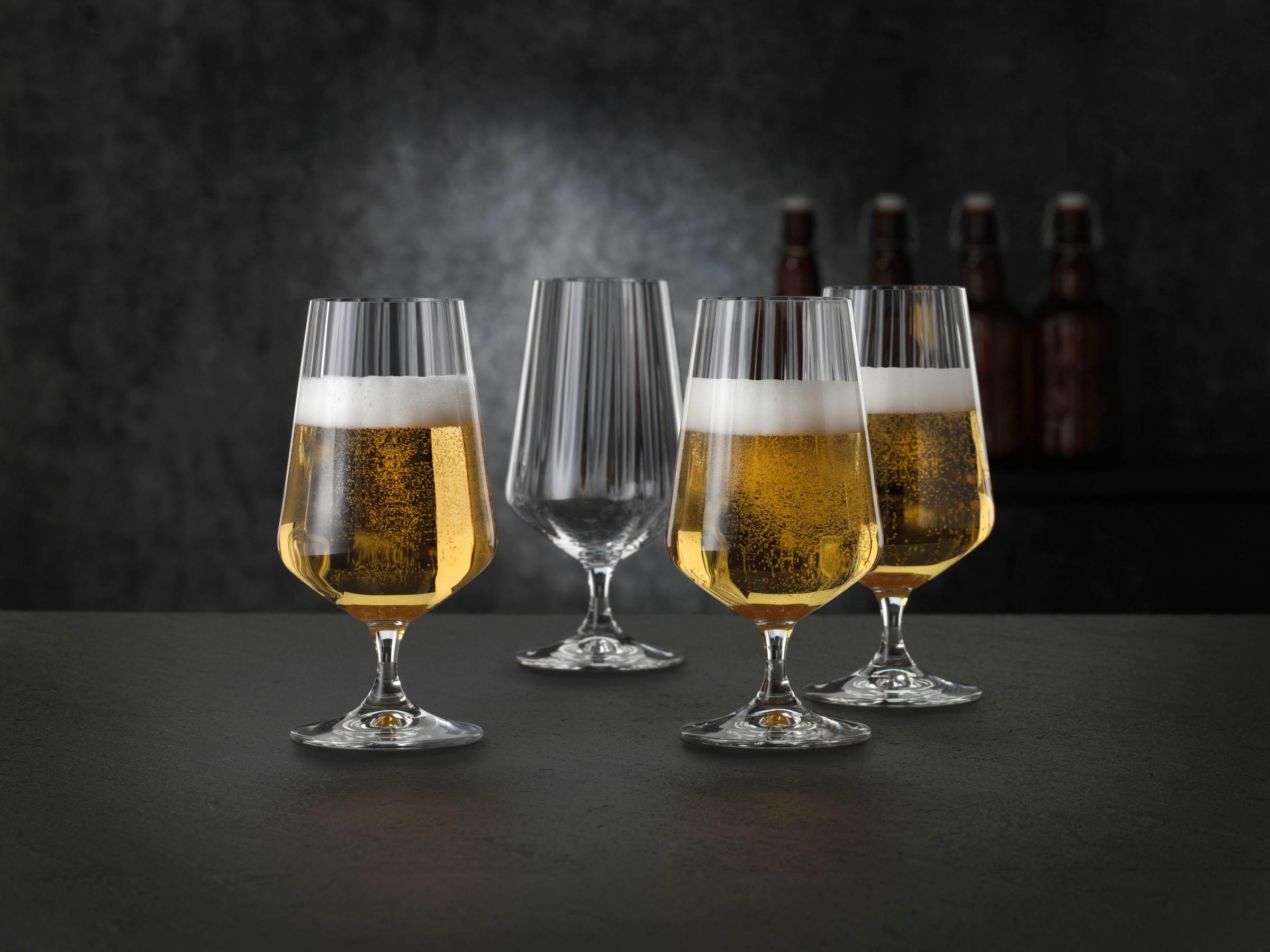 Nachtmann Bierglas »Celebration«, (Set, 4 tlg.), 380 ml, 4-teilig