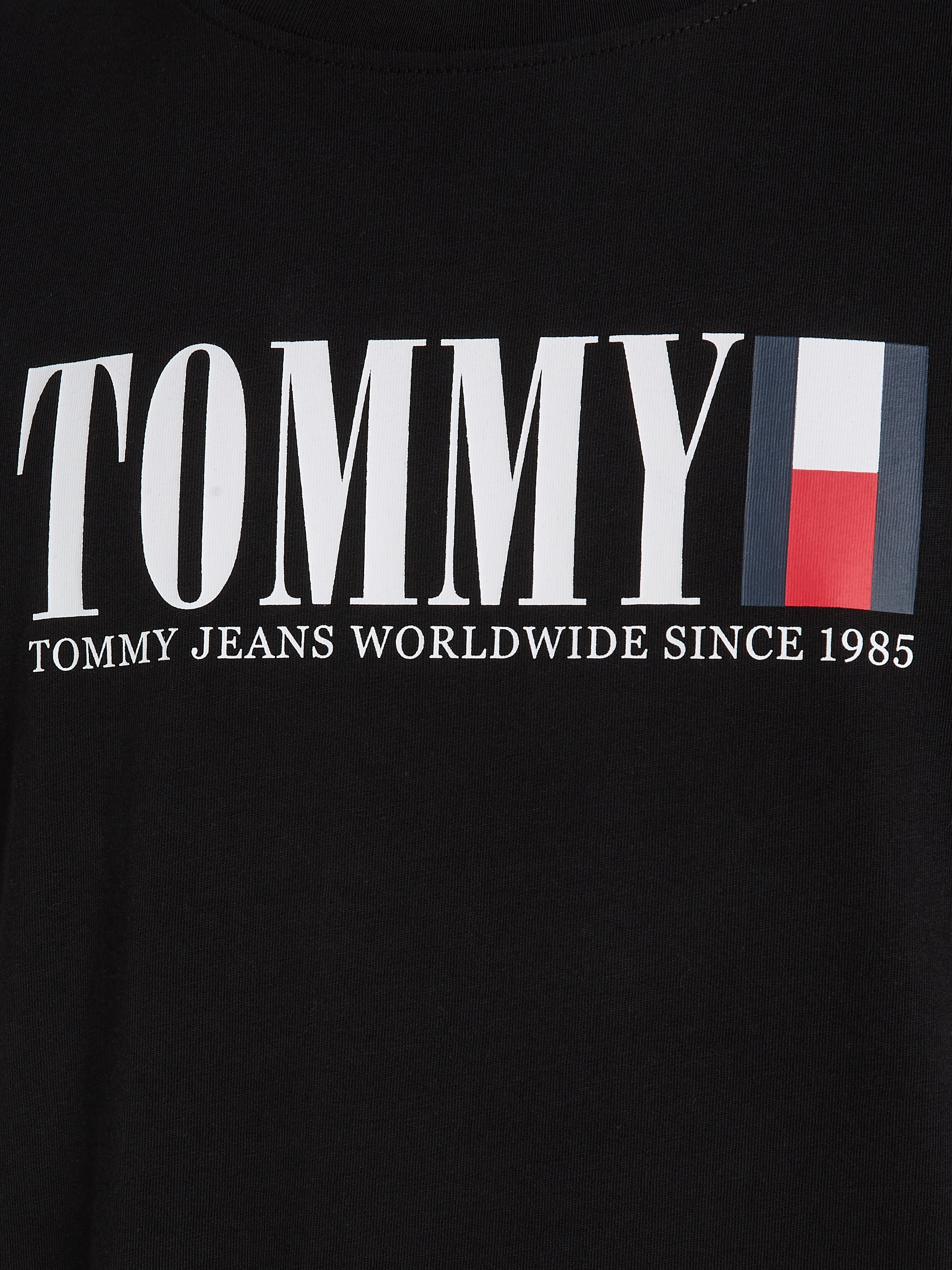 Tommy Jeans Plus T-Shirt »TJM REG TOMMY DNA FLAG TEE EXT«, Große Größen mit Logoprägung