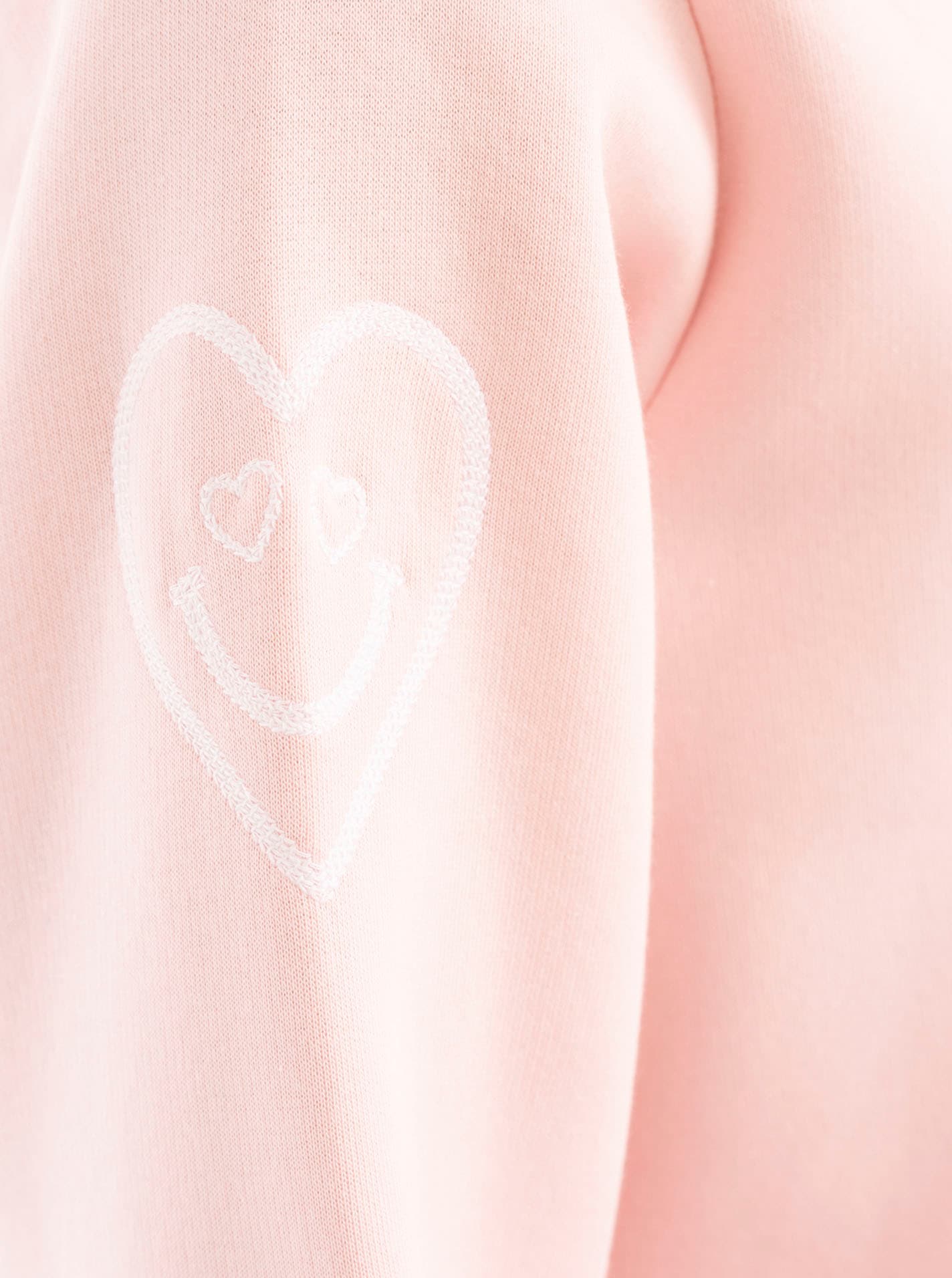 Zwillingsherz Hoodie »"Alissa Shiny"«, glänzender Print, Daumenloch, Kordel, gesticktes Herz am Ärmel