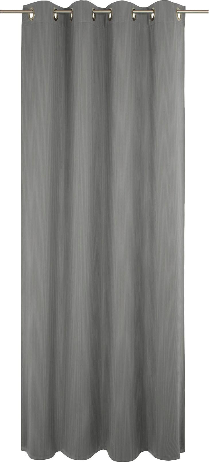 Adam Vorhang "Uni Collection light" Ösen 1 Stk. tlg. aus 100% Bio-Baumwolle, Vorhang nach Wunschmaß