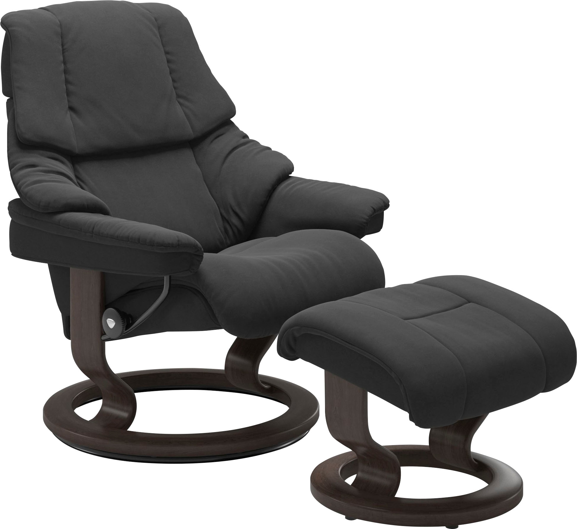 Stressless Fußhocker "Reno", mit Classic Base, Gestell Wenge