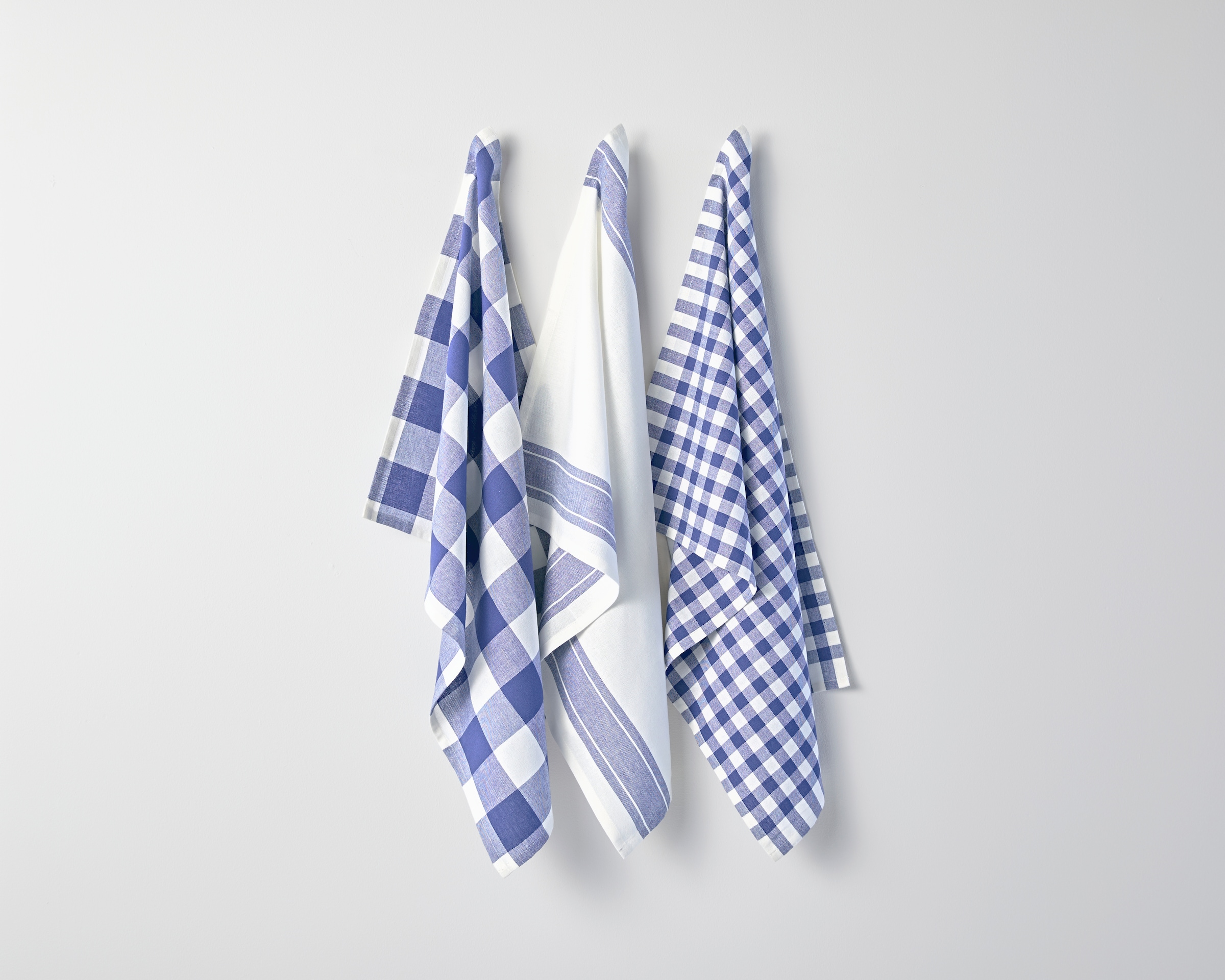 OTTO home Geschirrtuch »Ravven« 100 % Baumwolle, 70 × 50 cm, 3er-Set, Farbauswahl, Karo, Streifen