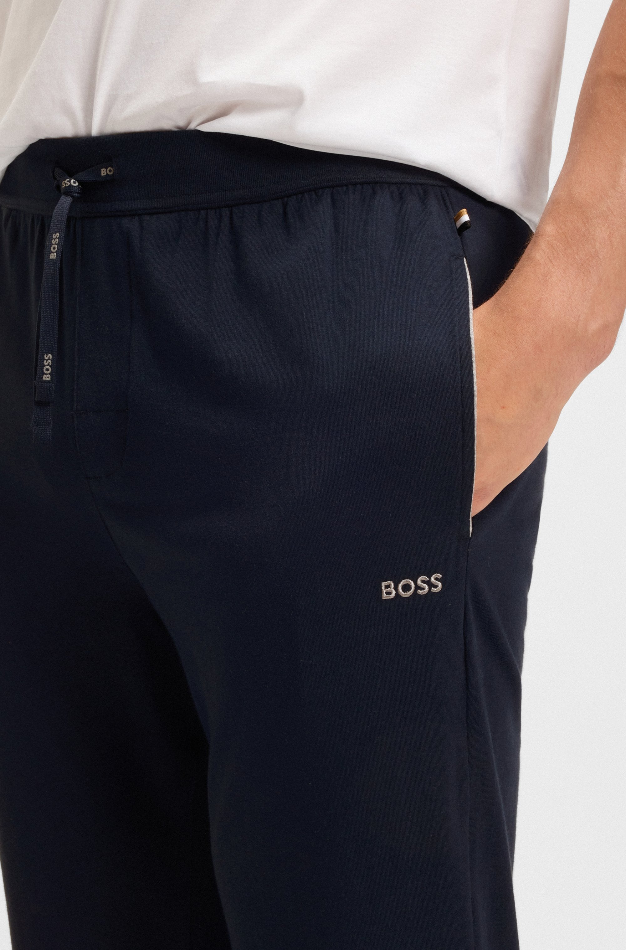 BOSS Sweathose »Mix&Match Pants«, mit BOSS Aufdruck auf dem Kordelzug