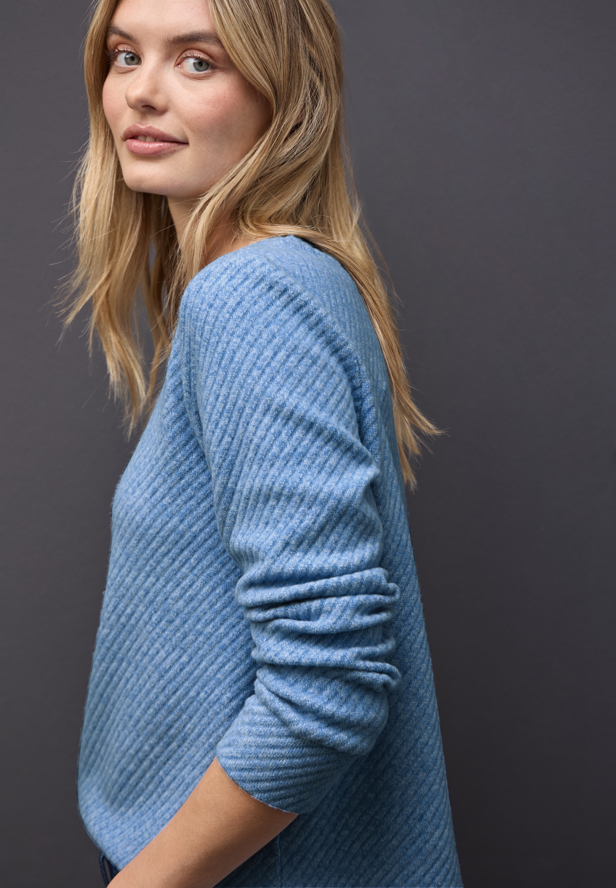STREET ONE Langarmshirt soft und weich