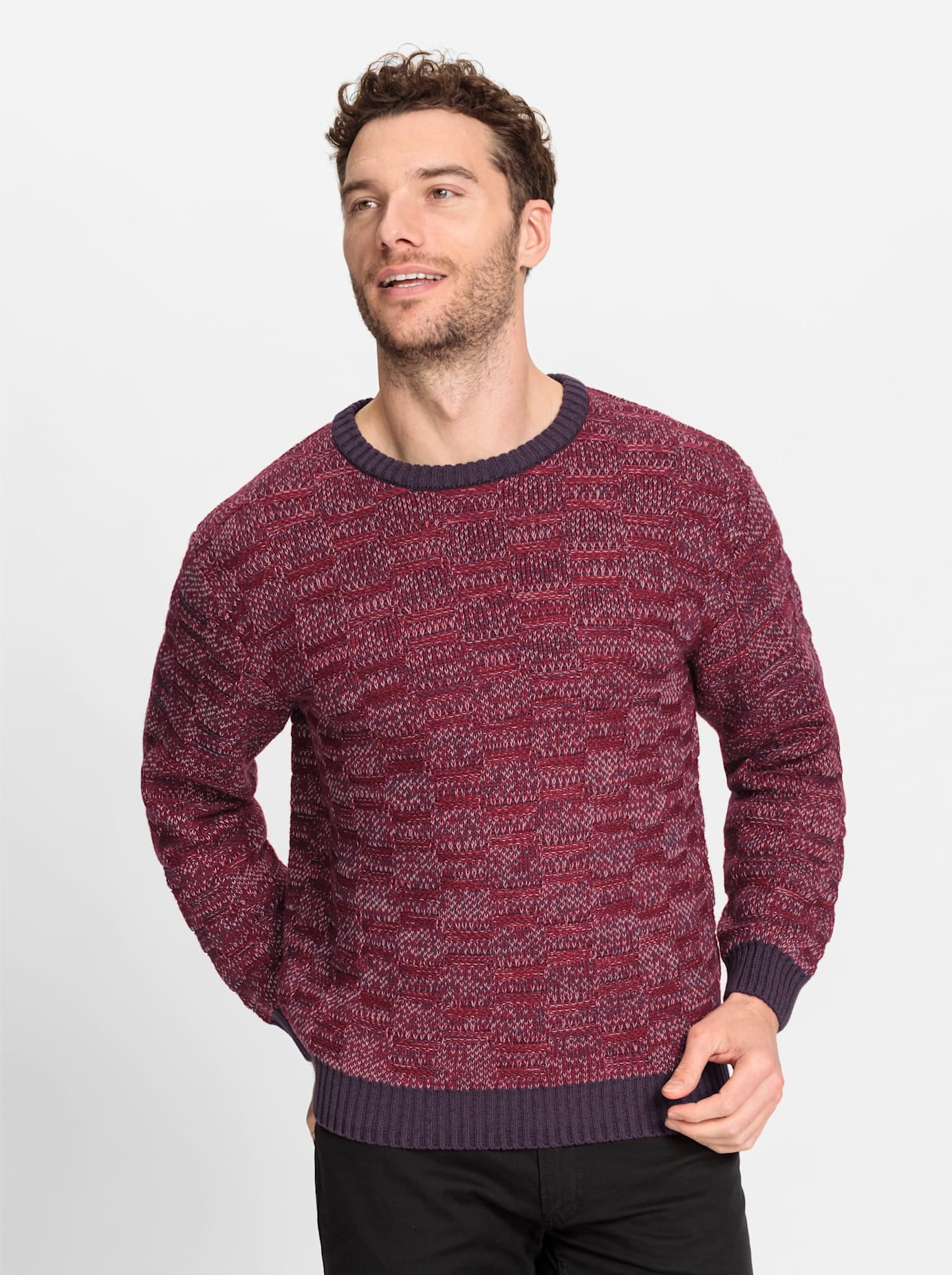 Marco Donati Rundhalspullover »Pullover«