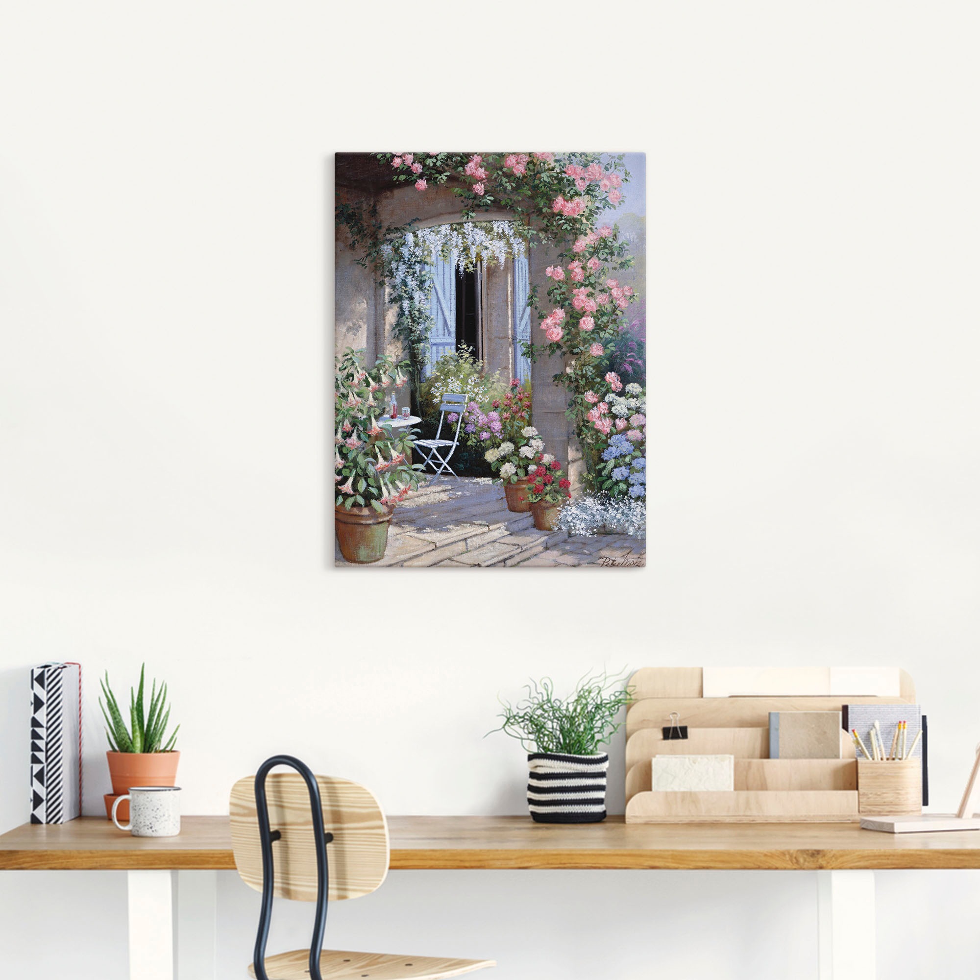 Artland Wandbild "Blumenangebot" Garten 1 Stk. tlg. als Leinwandbild, Poste günstig online kaufen