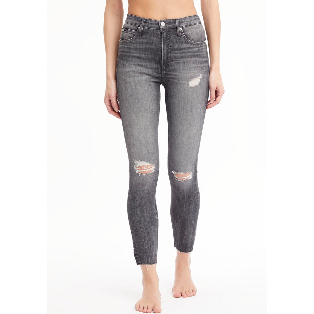 Calvin Klein Jeans Skinny-fit-Jeans »HIGH RISE SUPER SKINNY ANKLE«