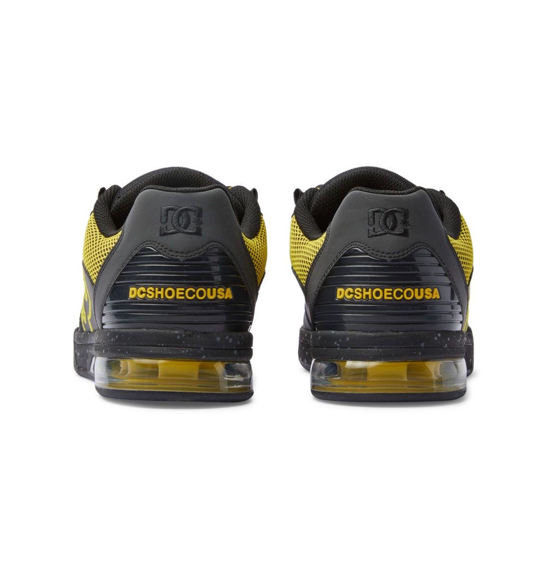 Black and yellow dc shoes online