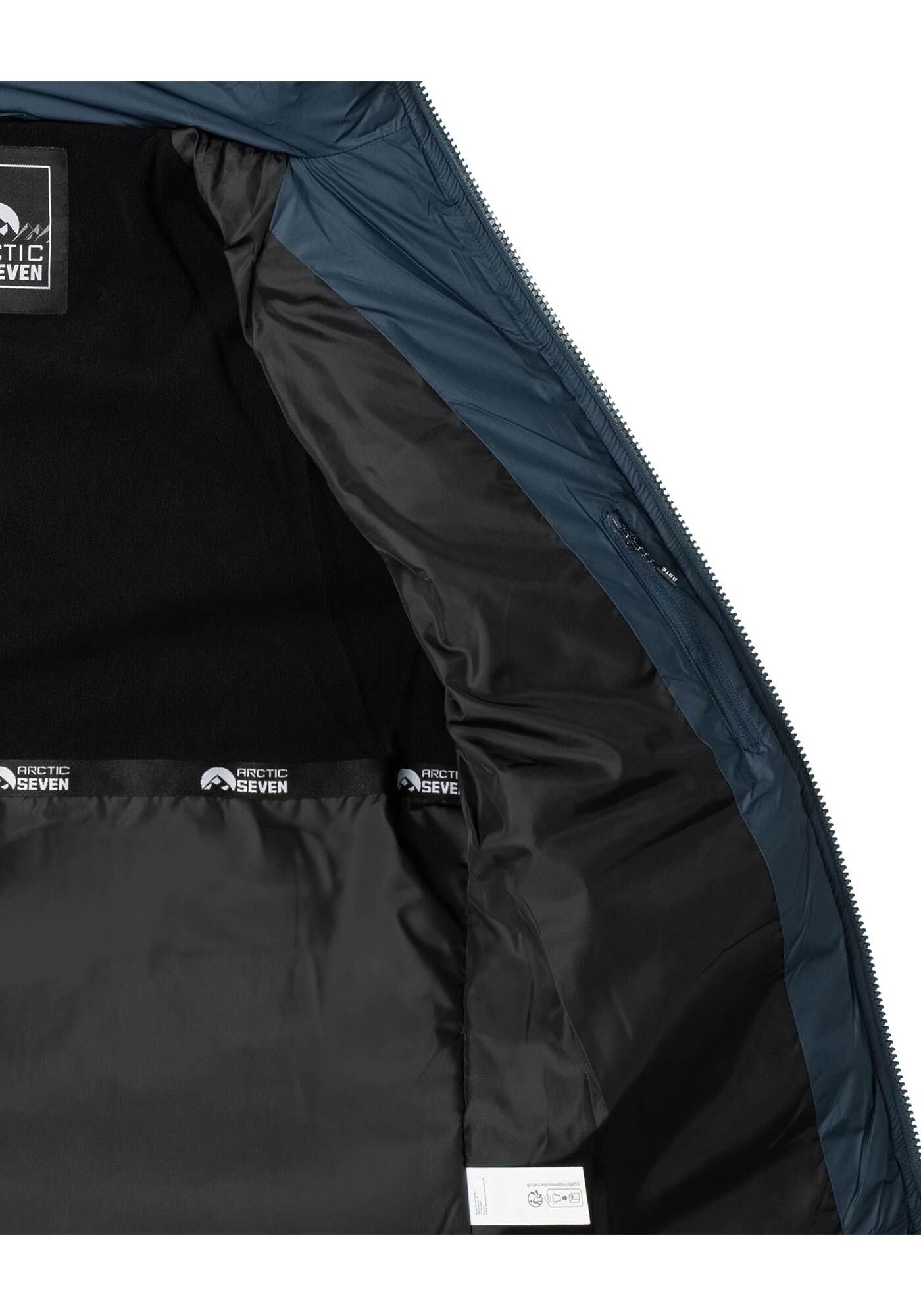 Arctic Seven Winterjacke »ASRodrii«, mit warmem Teddyfell und abnehmbarer Kapuze