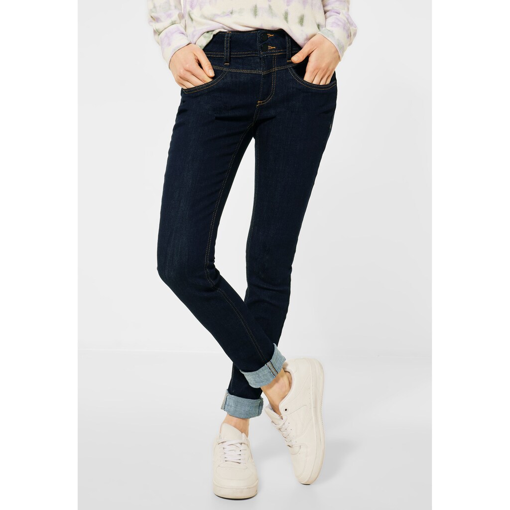 STREET ONE Slim-fit-Jeans, 4-Pocket Style