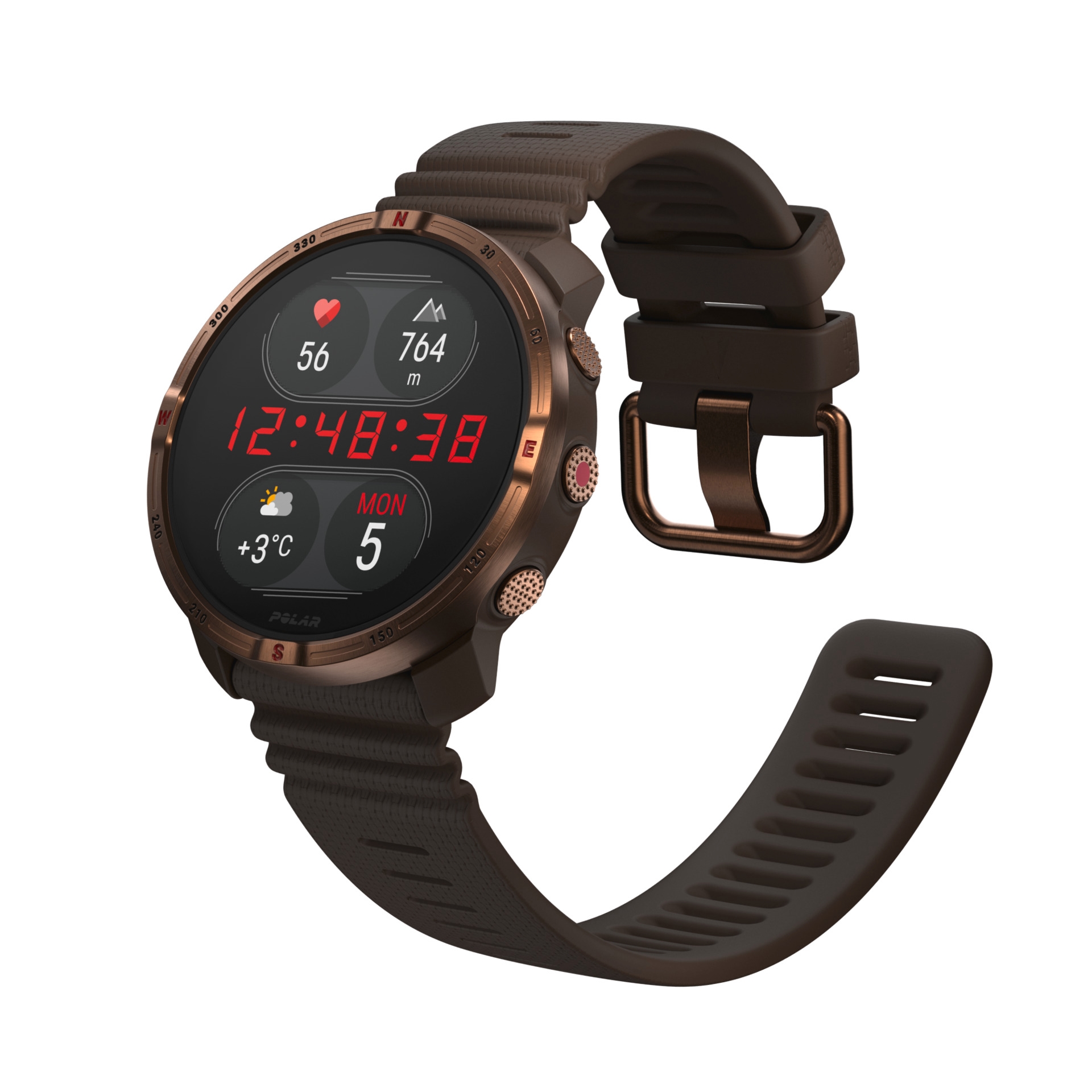 Polaroid Smartwatch »GRIT X2«, (3,25 cm / 1,28 Zoll), 32,00 GB