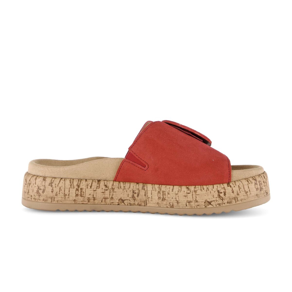 Pantolette GABOR "Pantolette", Damen, Gr. 38, rot, Schuhe Pantolette 2