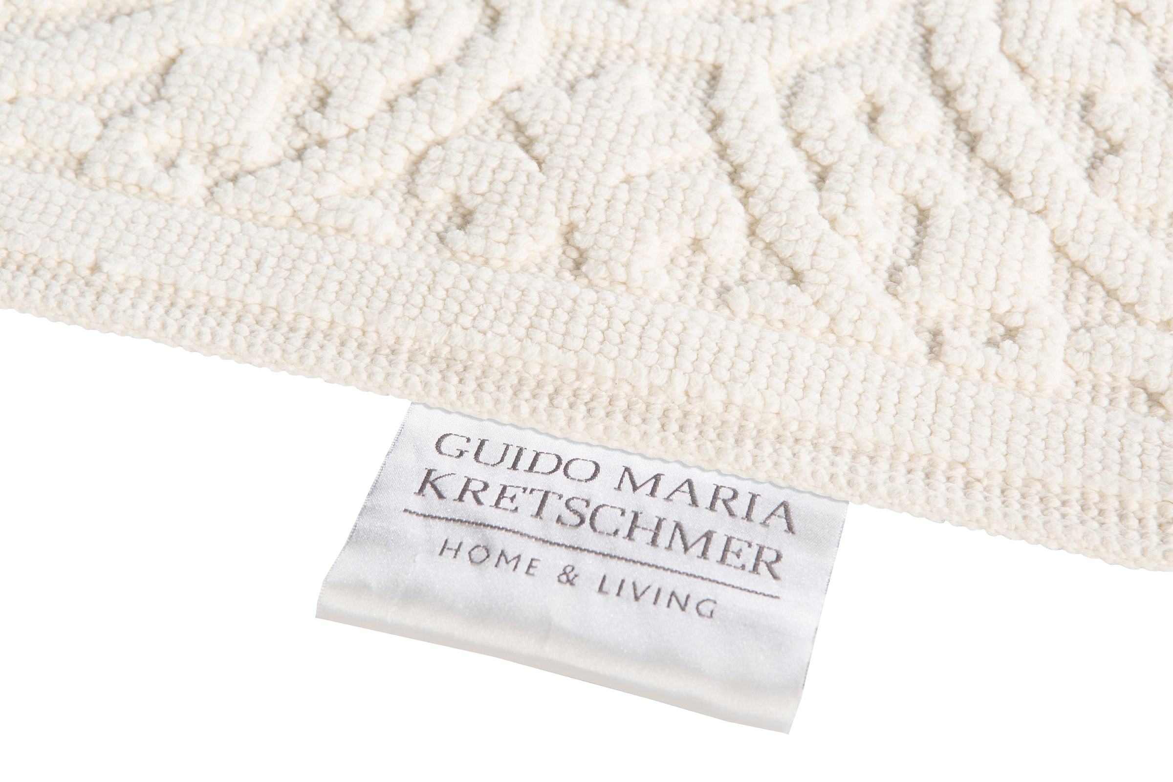 Guido Maria Kretschmer Home&Living Badematte »Garden Pastels«, rutschhemmend beschichtet, fußbodenheizungsgeeignet-schnell trocknend-strapazierfähig, Badteppich, Hoch-Tief-Effekte, auch als 2 tlg. Set erhältlich