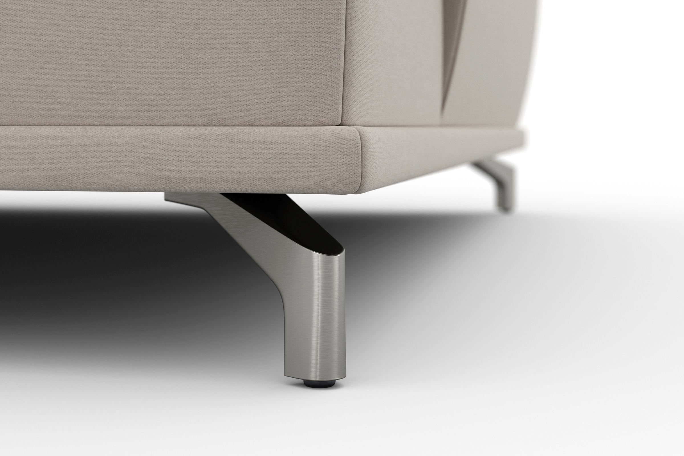 sit&more Wohnlandschaft »Cabrio U-Form, mit Sitztiefenverstellung, Arm- und Kopfteilverstellung«, 3 Nierenkissen, Federkern, optional Bettfunktion und Stauraum