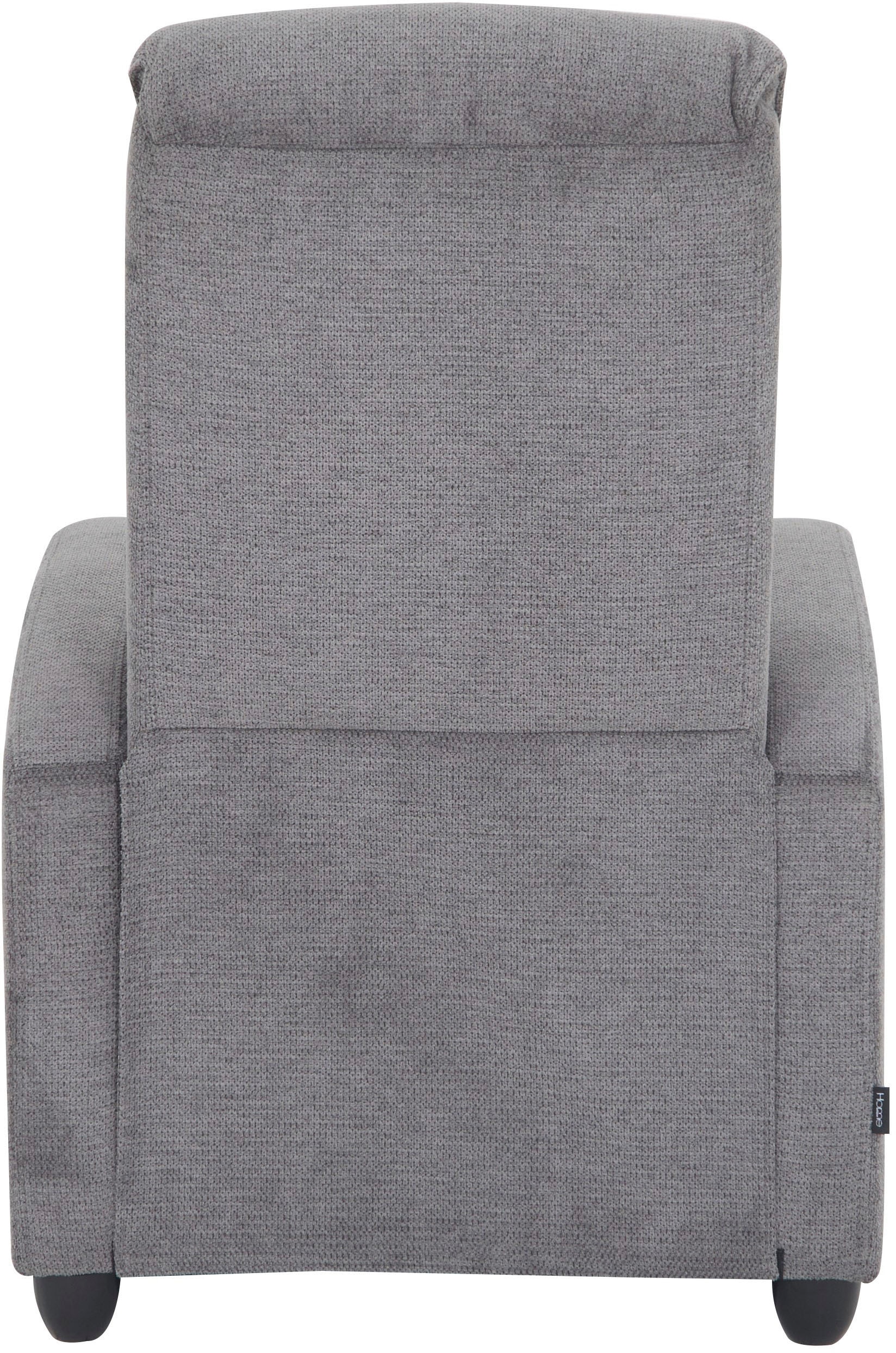 Home affaire Relaxsessel »BERVILLE, TV-Sessel, Ruhesesel mit Schlaffunktion, Webstoff«, Liegesessel mit manueller Relaxfunktion