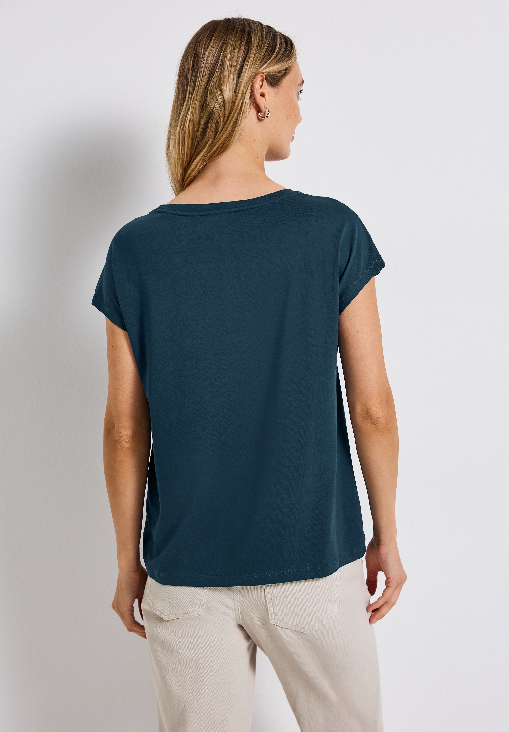STREET ONE T-Shirt, im soften Baumwoll-Mix