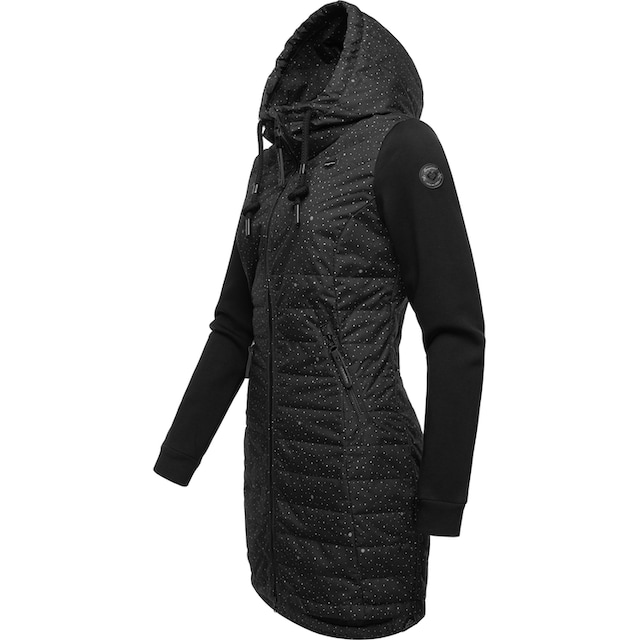 Ragwear Outdoorjacke »Lucinda Print Long«, mit Kapuze, Steppjacke aus  modernem Materialmix mit Kapuze online kaufen | BAUR